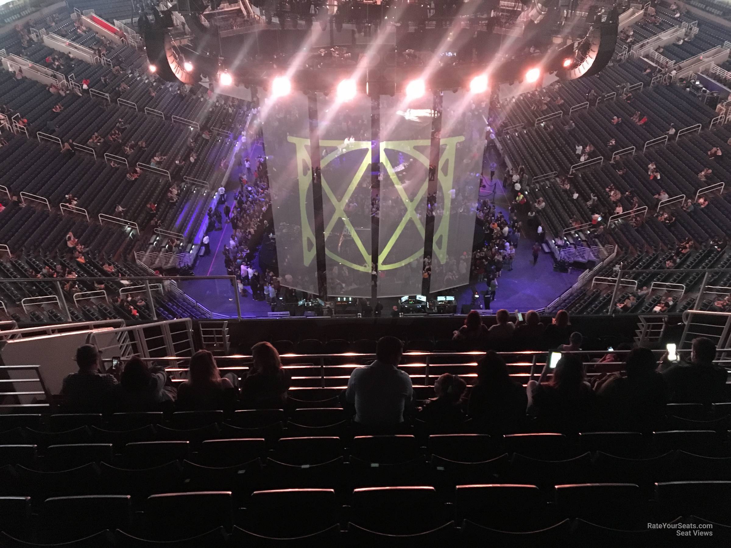 section 211, row 12 seat view  for concert - footprint center