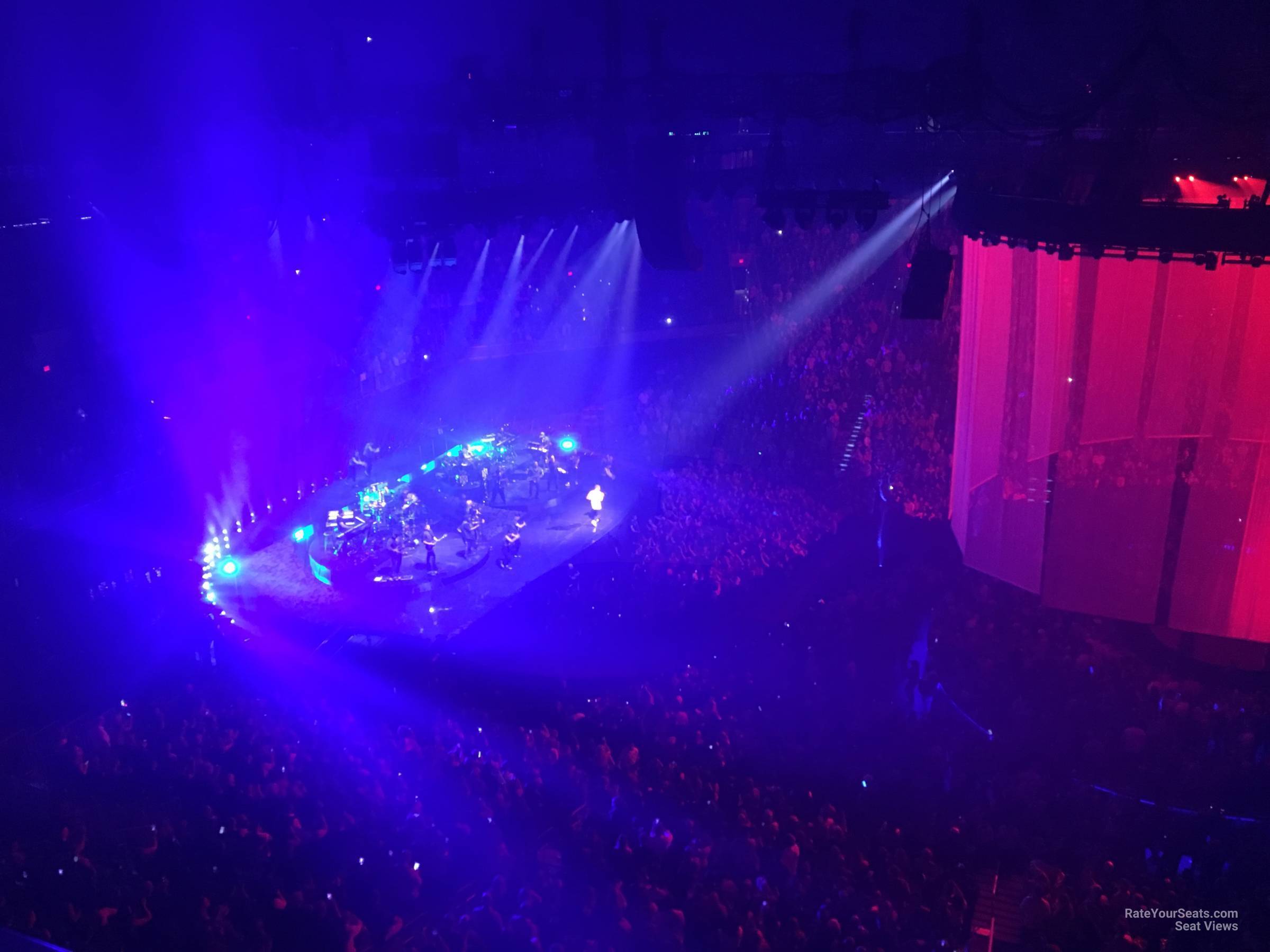 section 219, row 2 seat view  for concert - phx arena