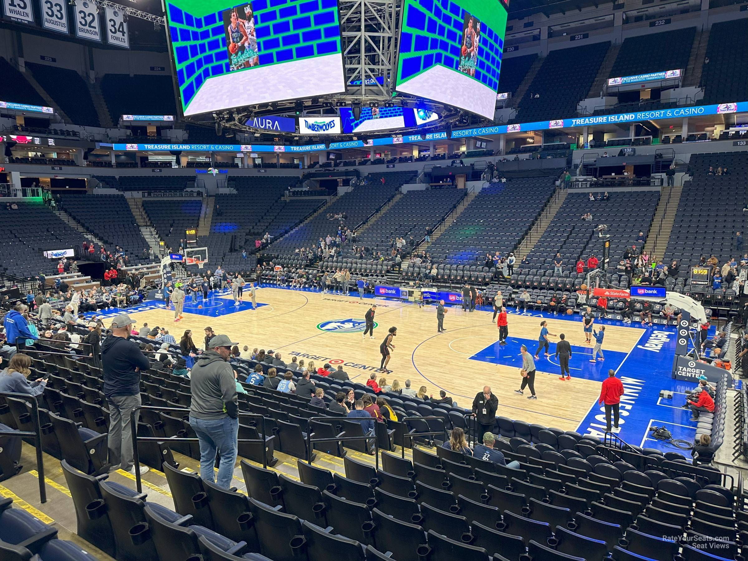 Section 109 at Target Center - RateYourSeats.com