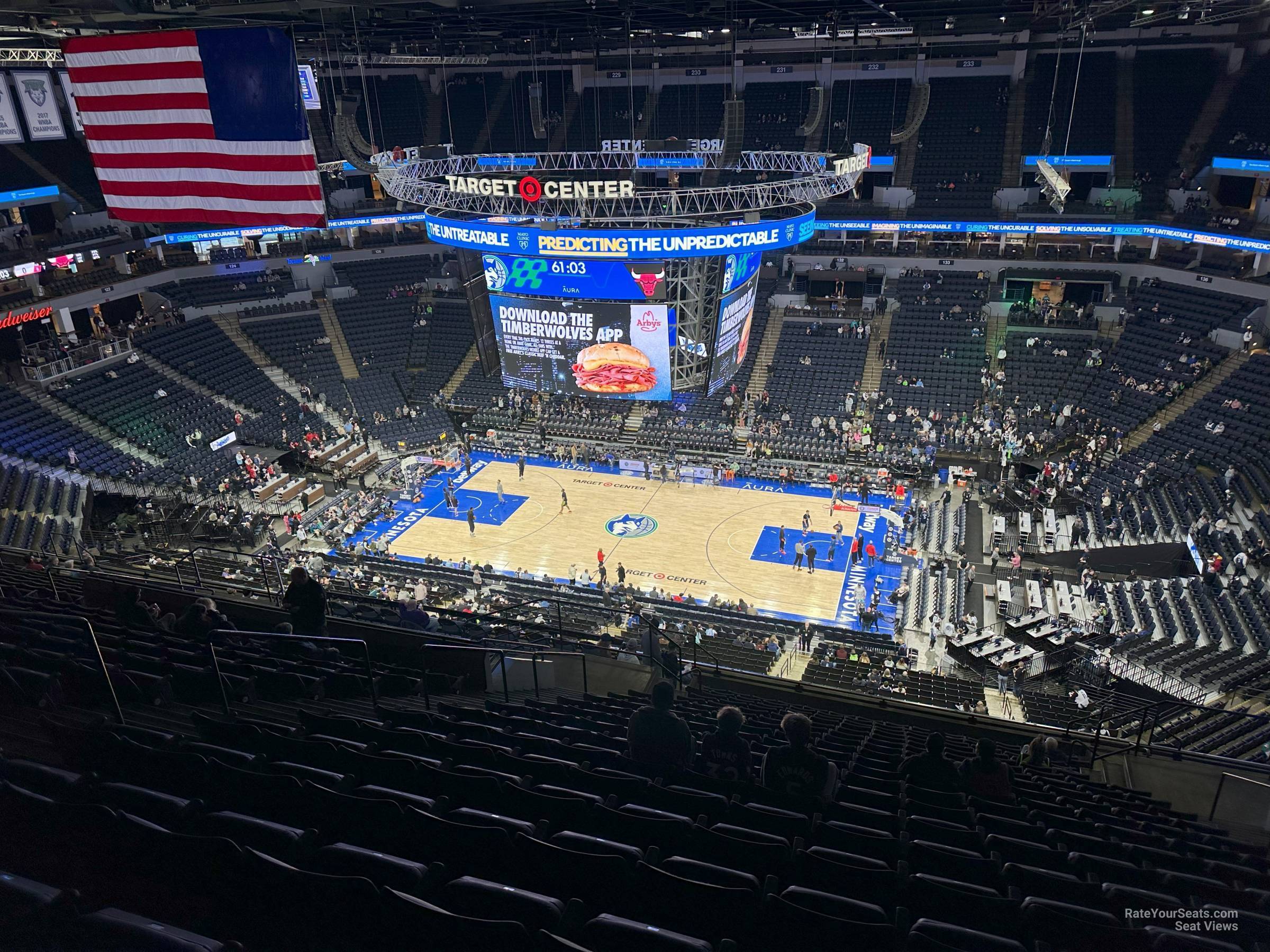 Section 209 at Target Center - RateYourSeats.com