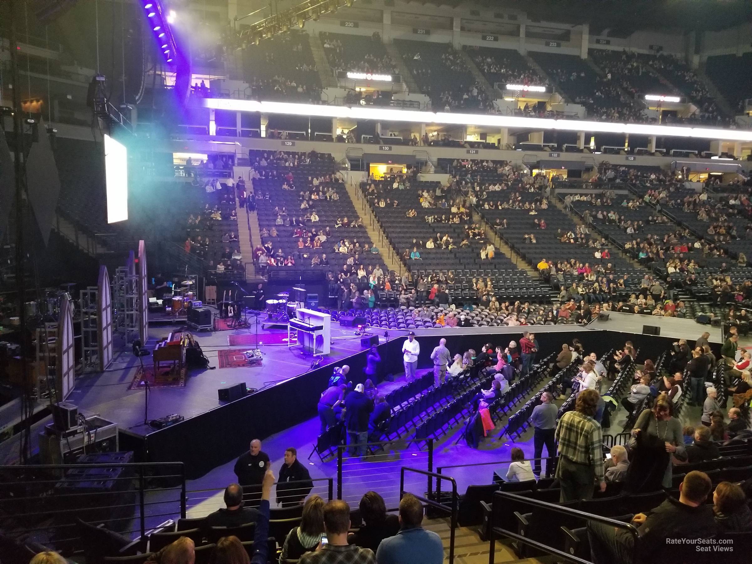 Target Center Section 116 Concert Seating
