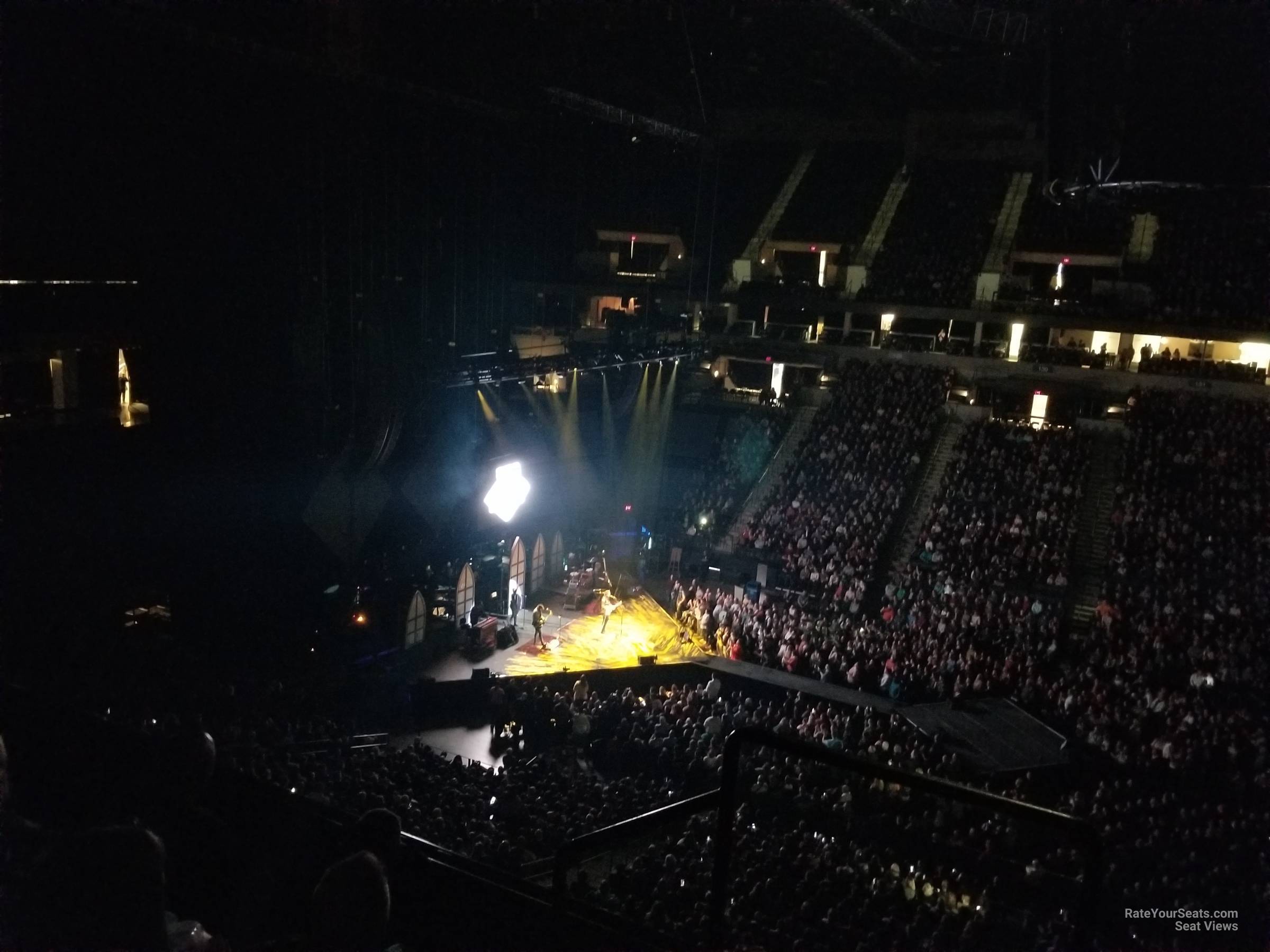 section 211, row c seat view  for concert - target center