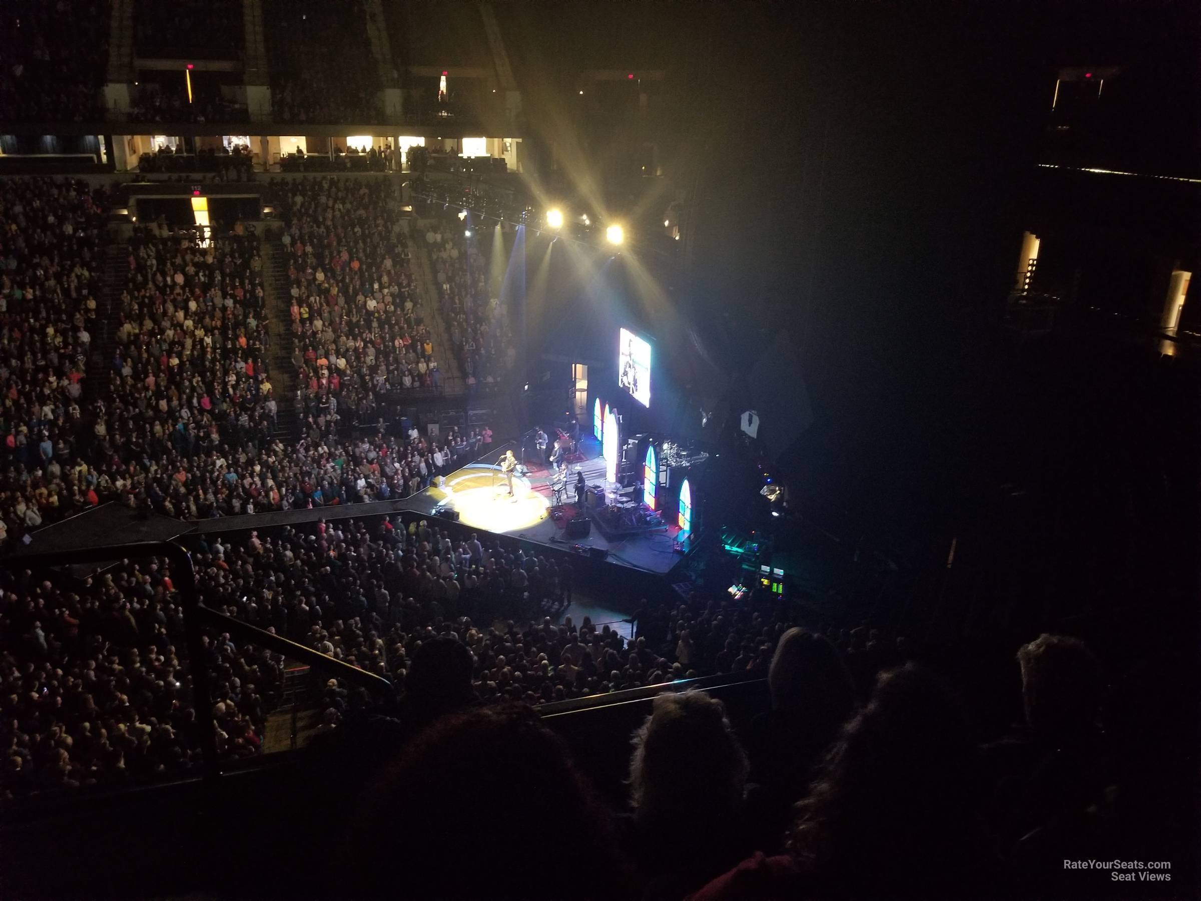 section 229, row c seat view  for concert - target center