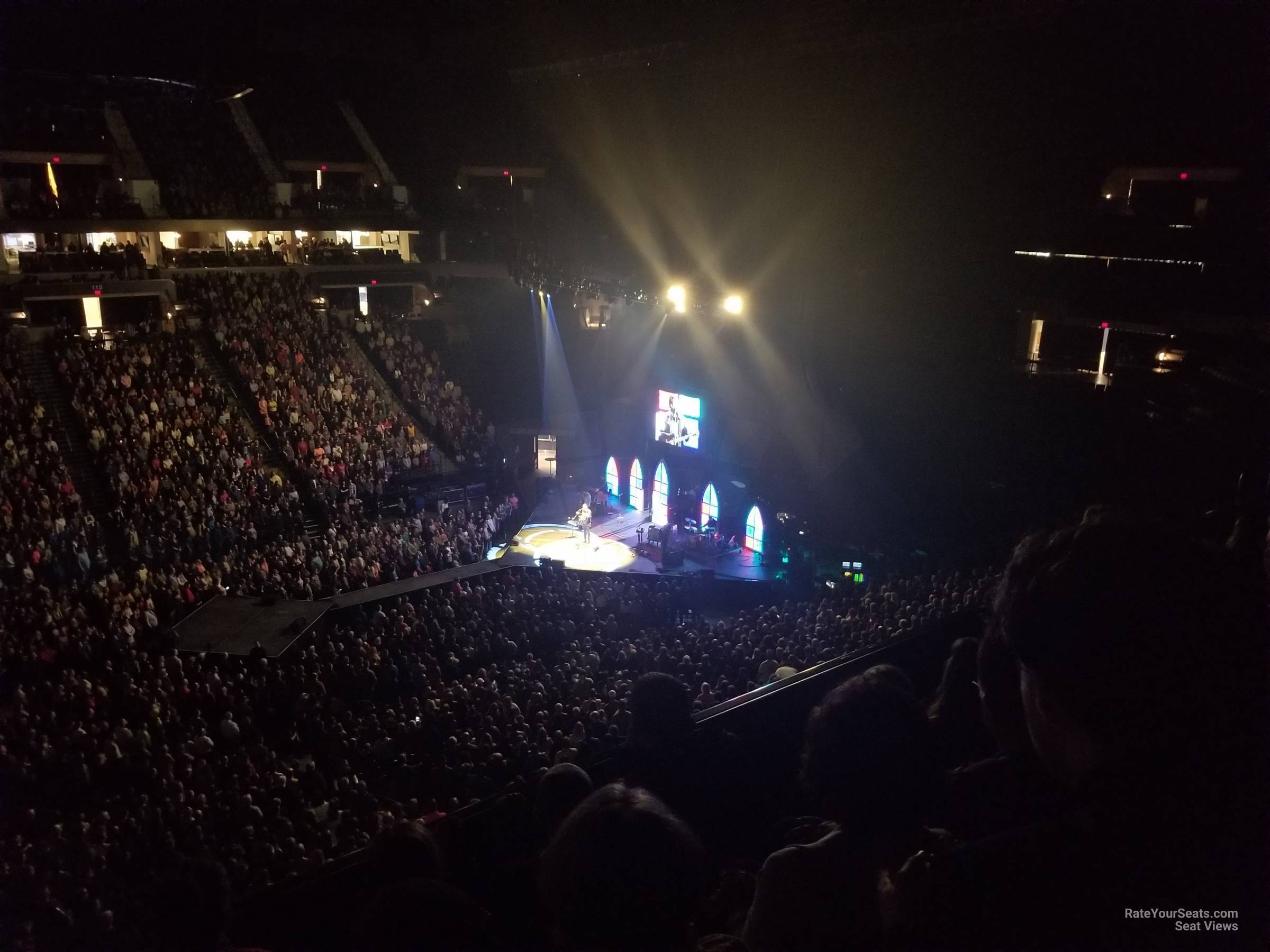 section 231, row c seat view  for concert - target center