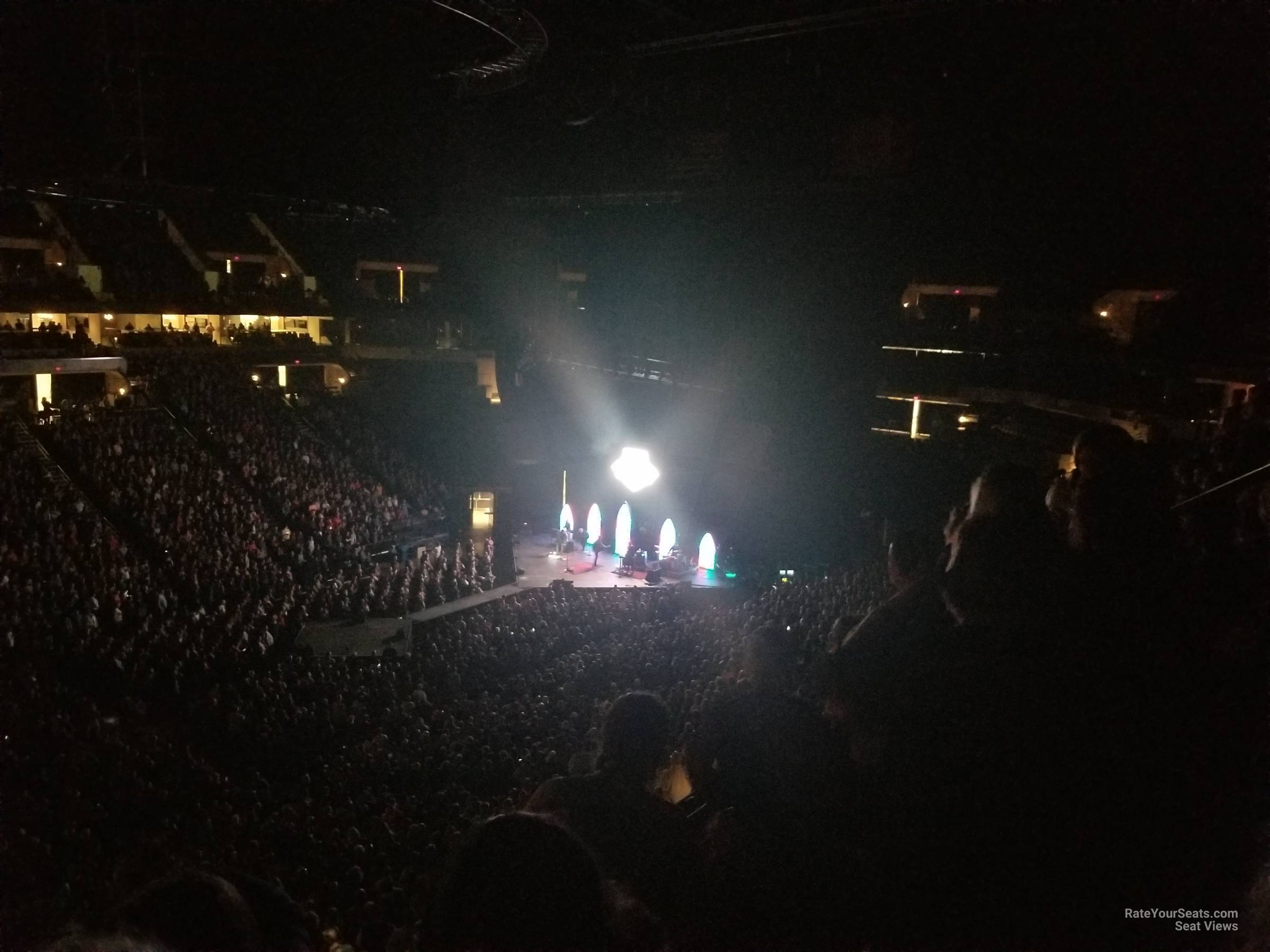 section 233, row c seat view  for concert - target center