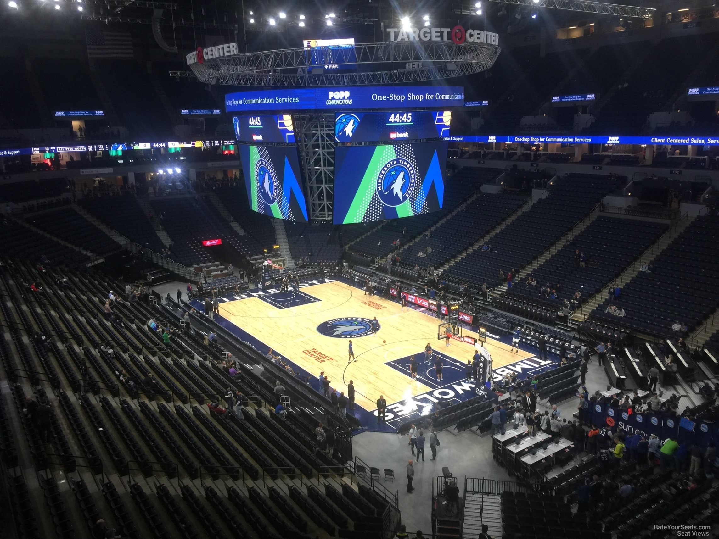 Section 204 at Target Center