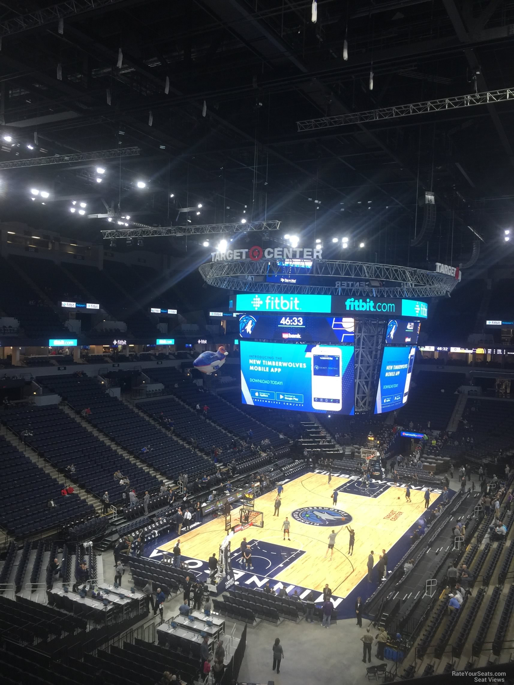 Section 219 at Target Center