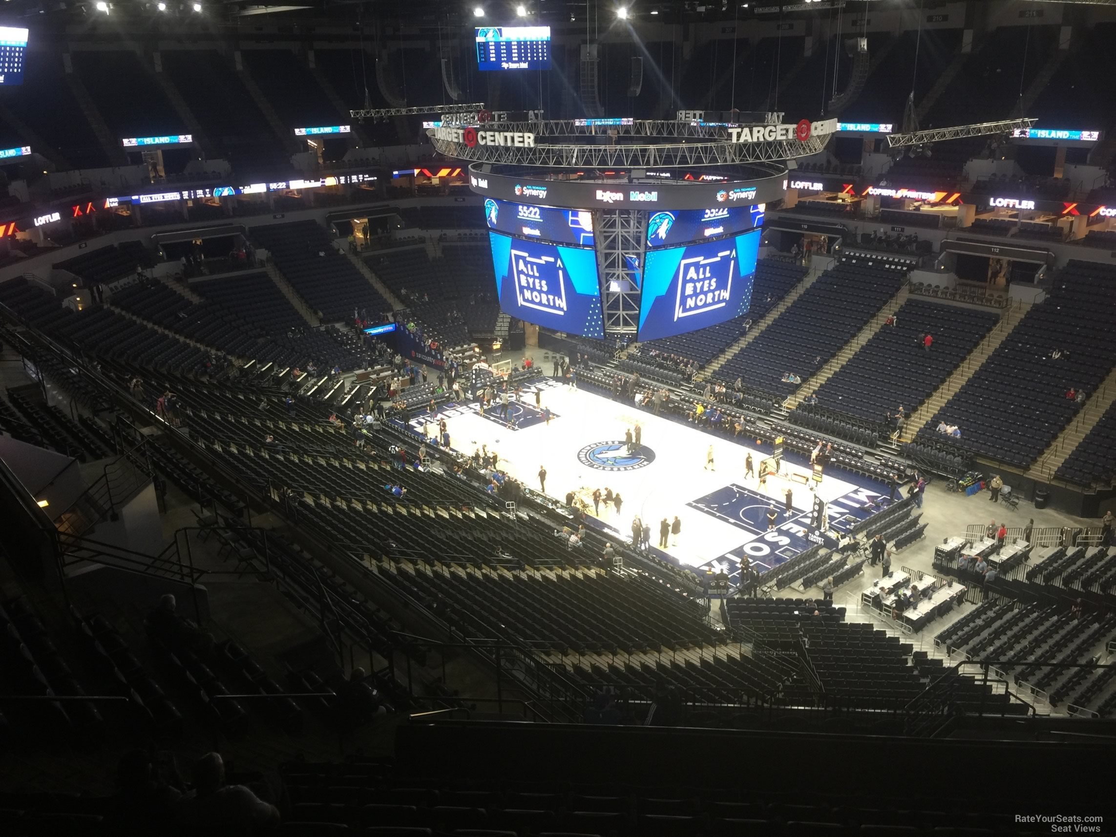Section 226 at Target Center
