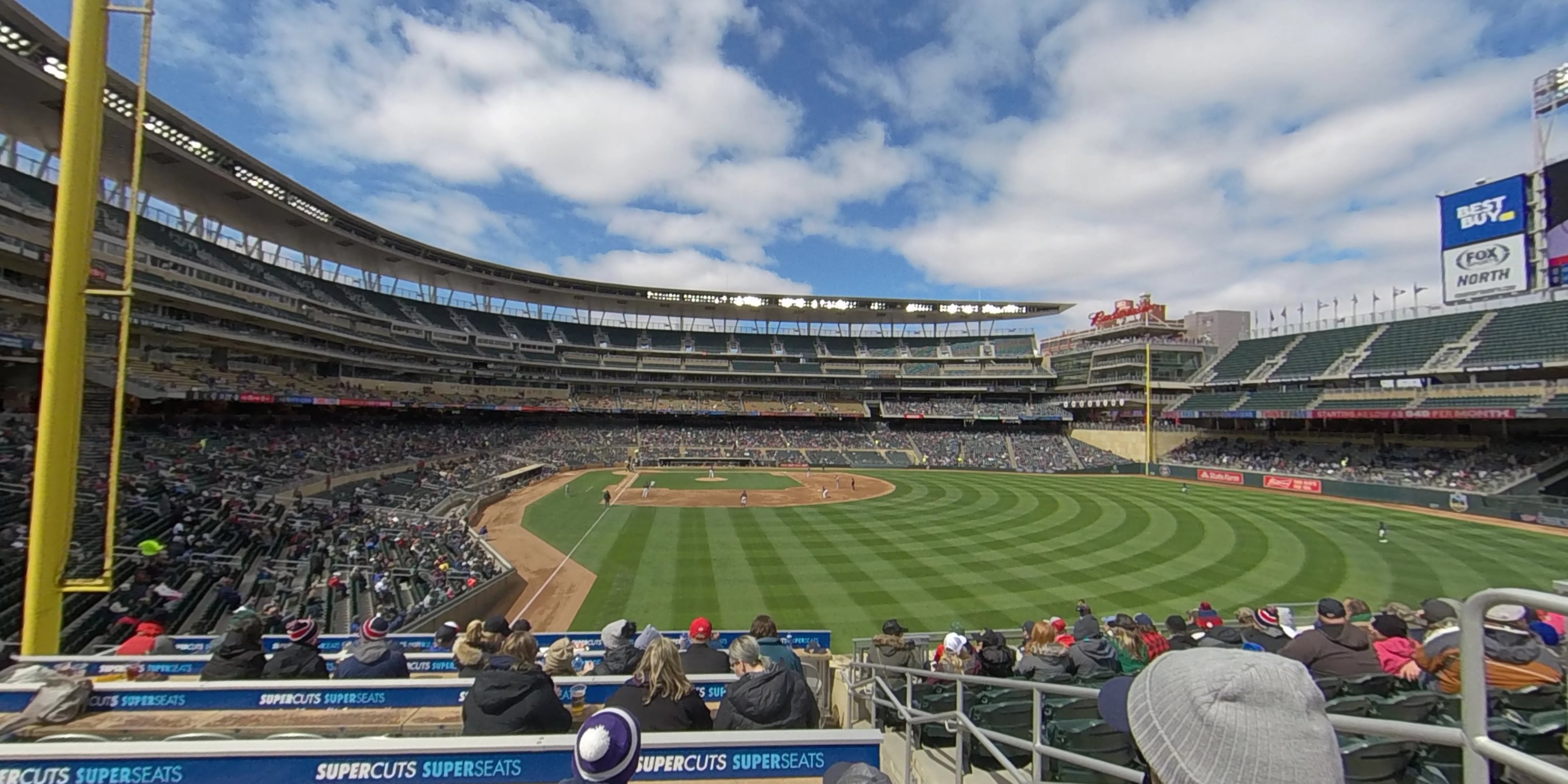 Section 138 at Target Field