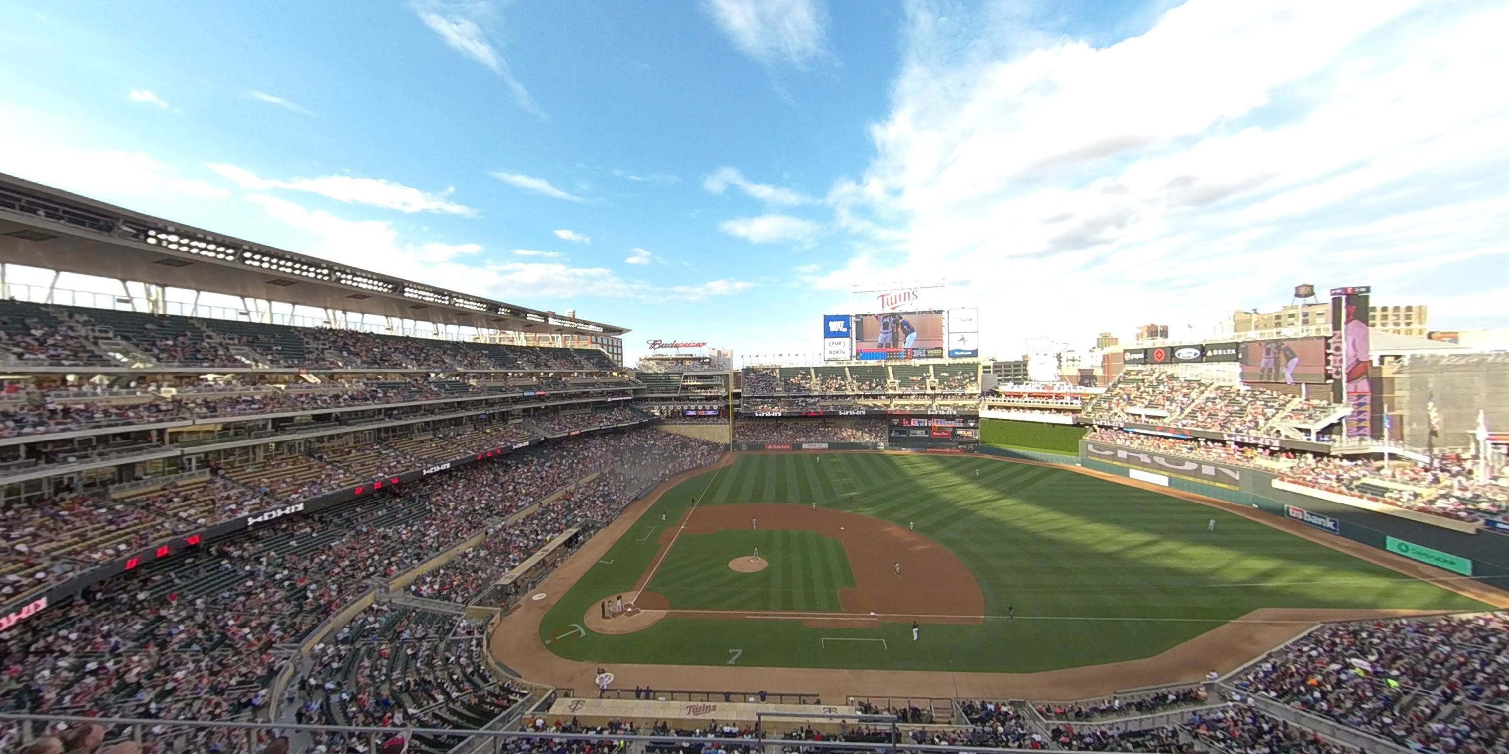Section 210 at Target Field