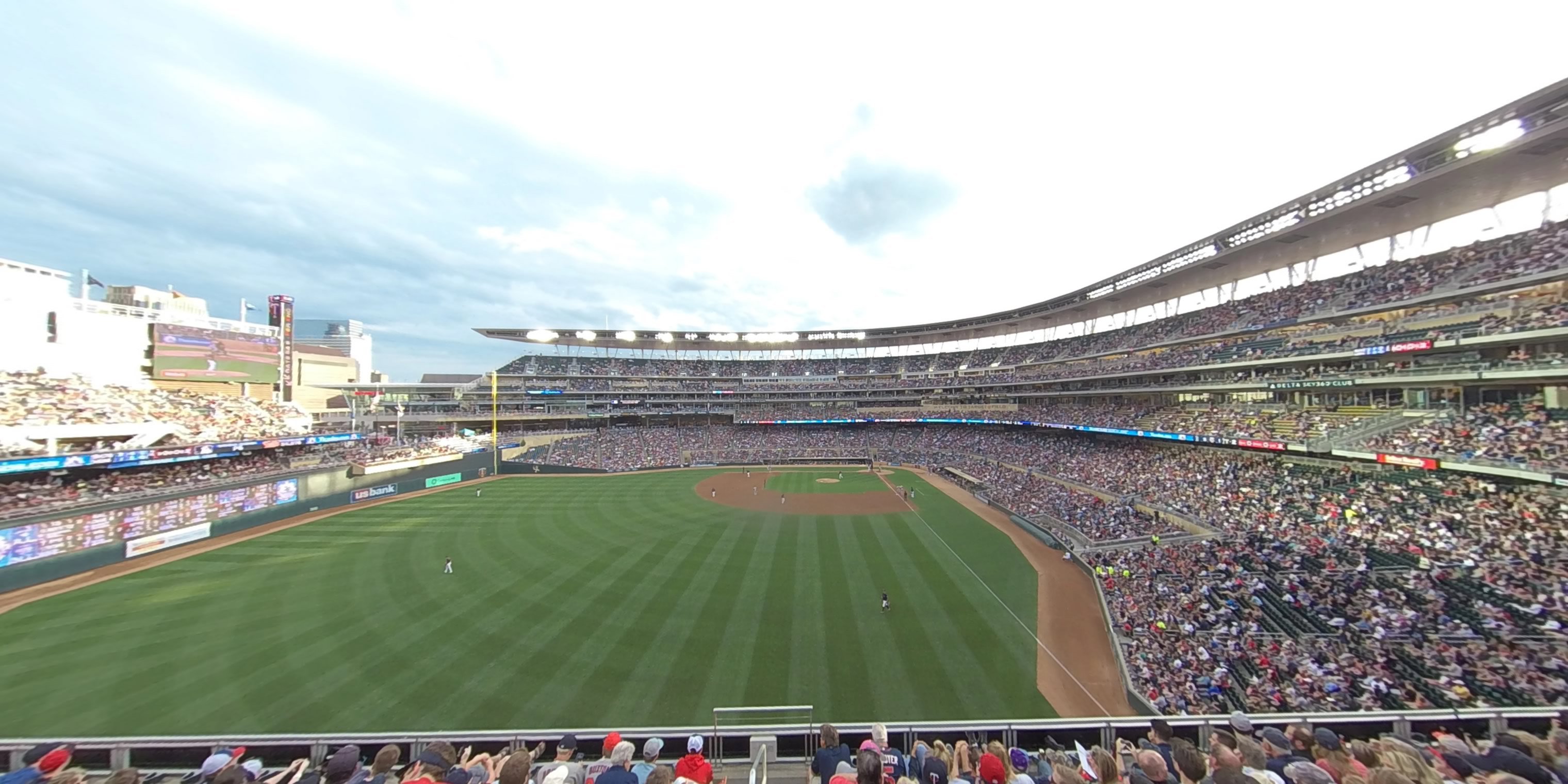 section 229 panoramic seat view  - target field