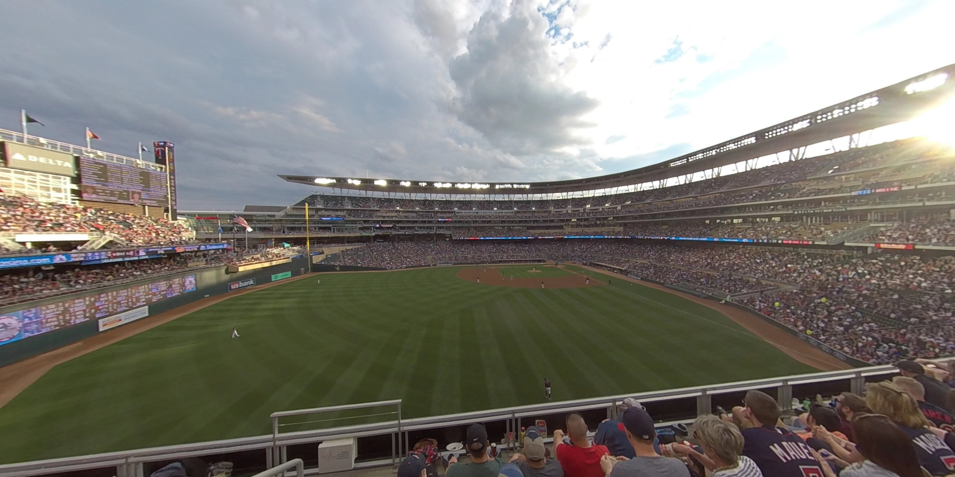 section 231 panoramic seat view  - target field