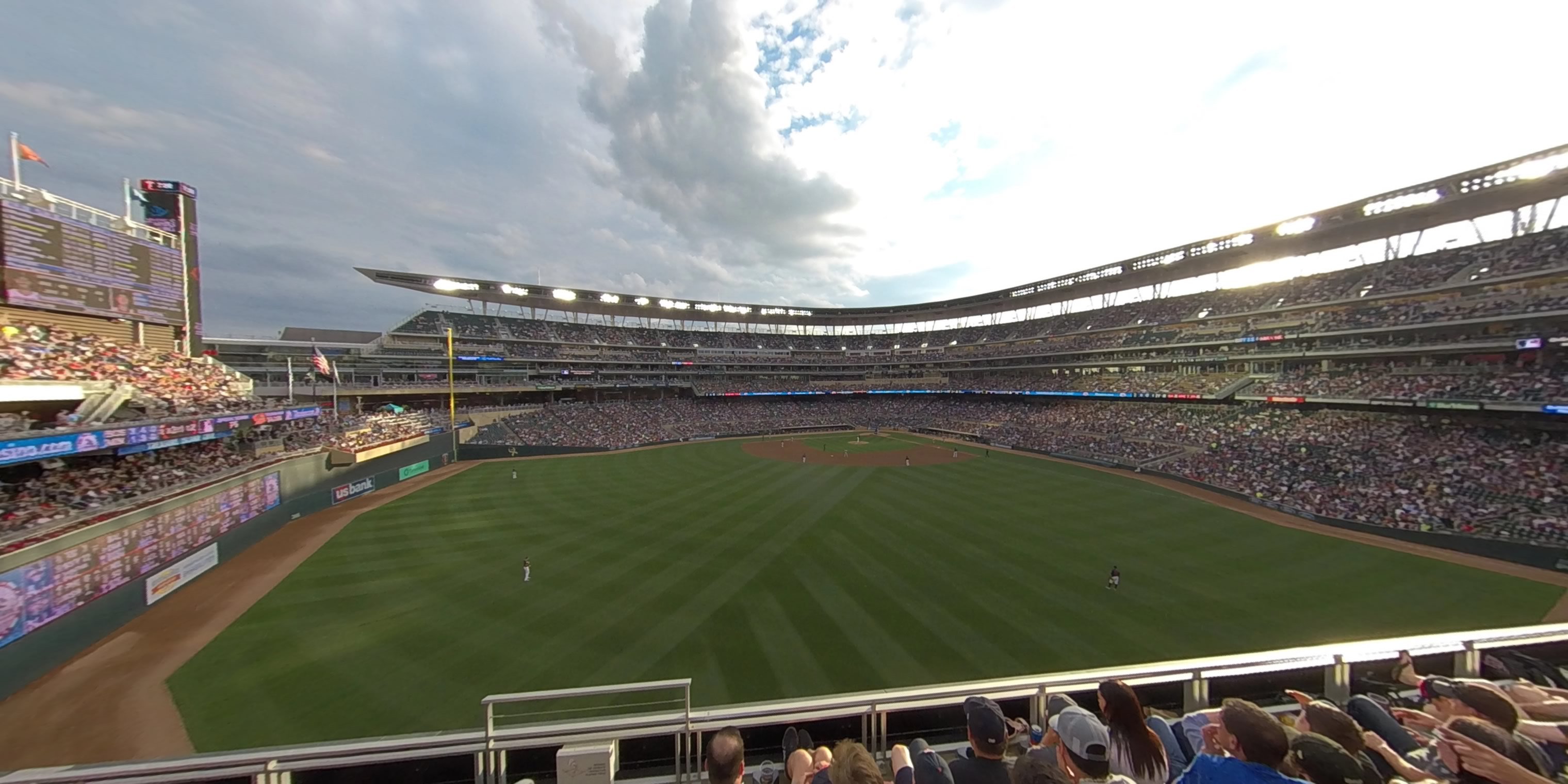 section 233 panoramic seat view  - target field