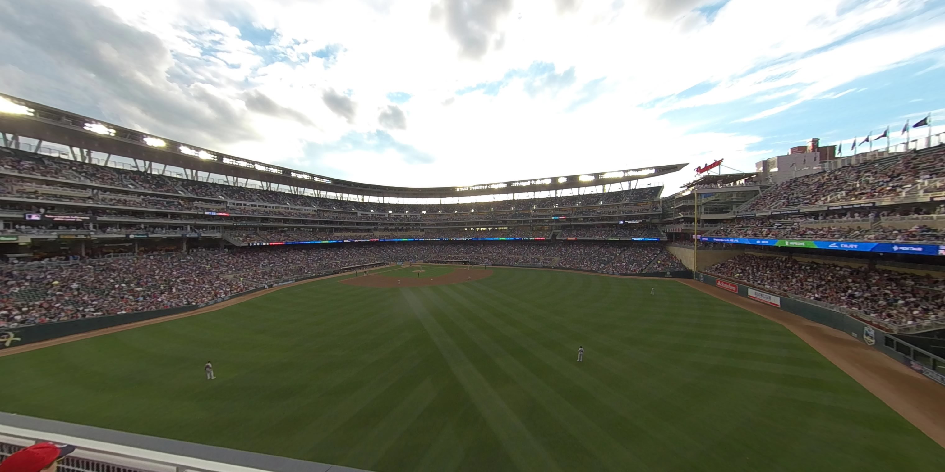 section 237 panoramic seat view  - target field