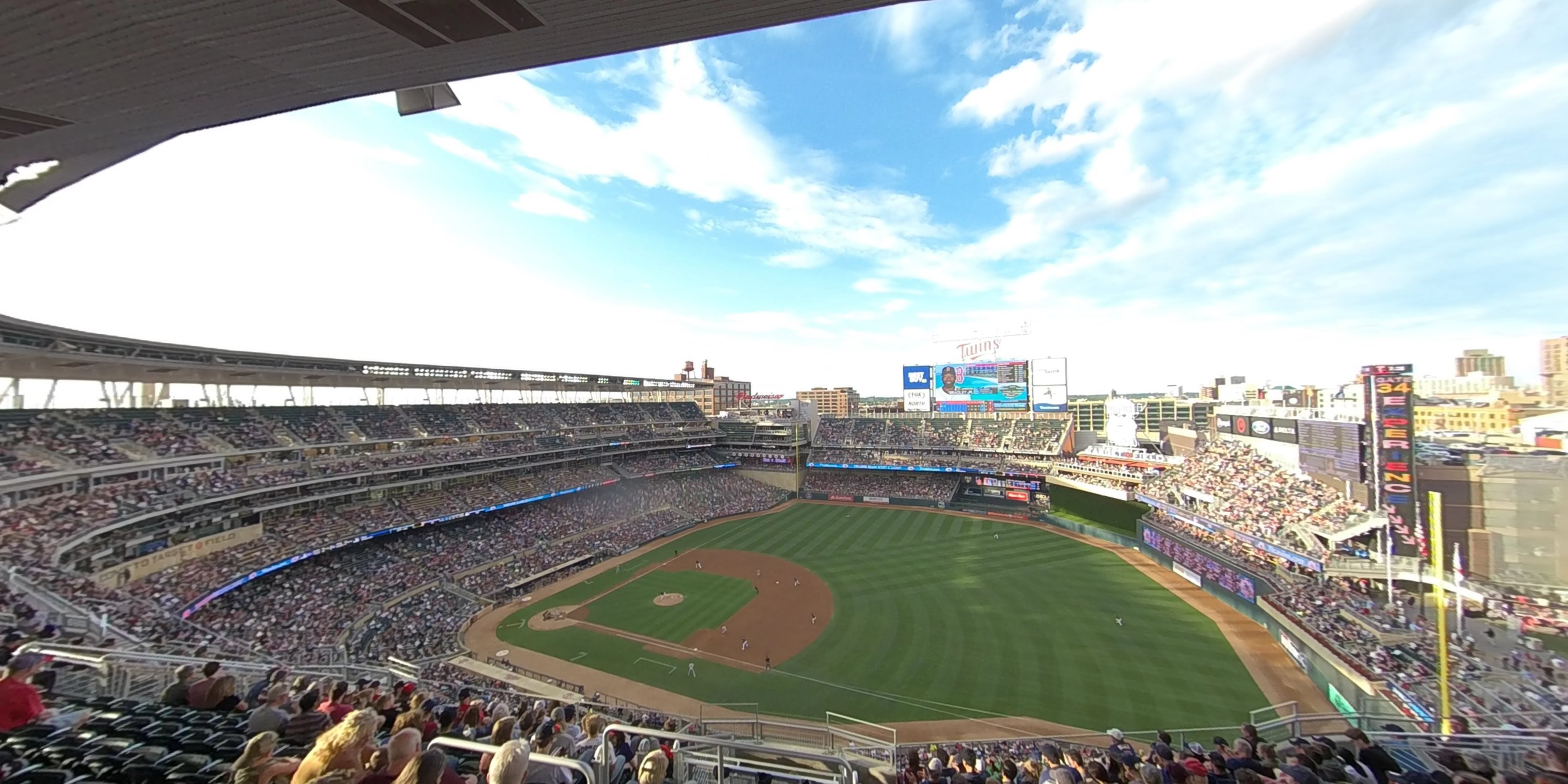 section 305 panoramic seat view  - target field