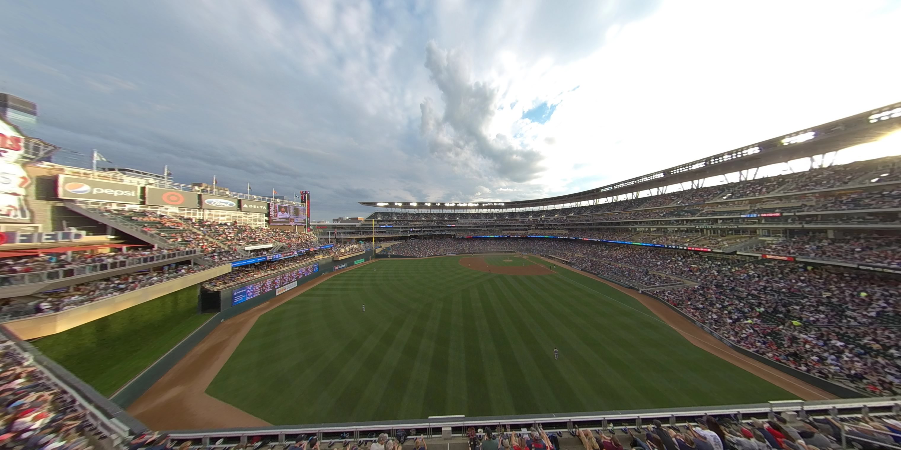 section 331 panoramic seat view  - target field