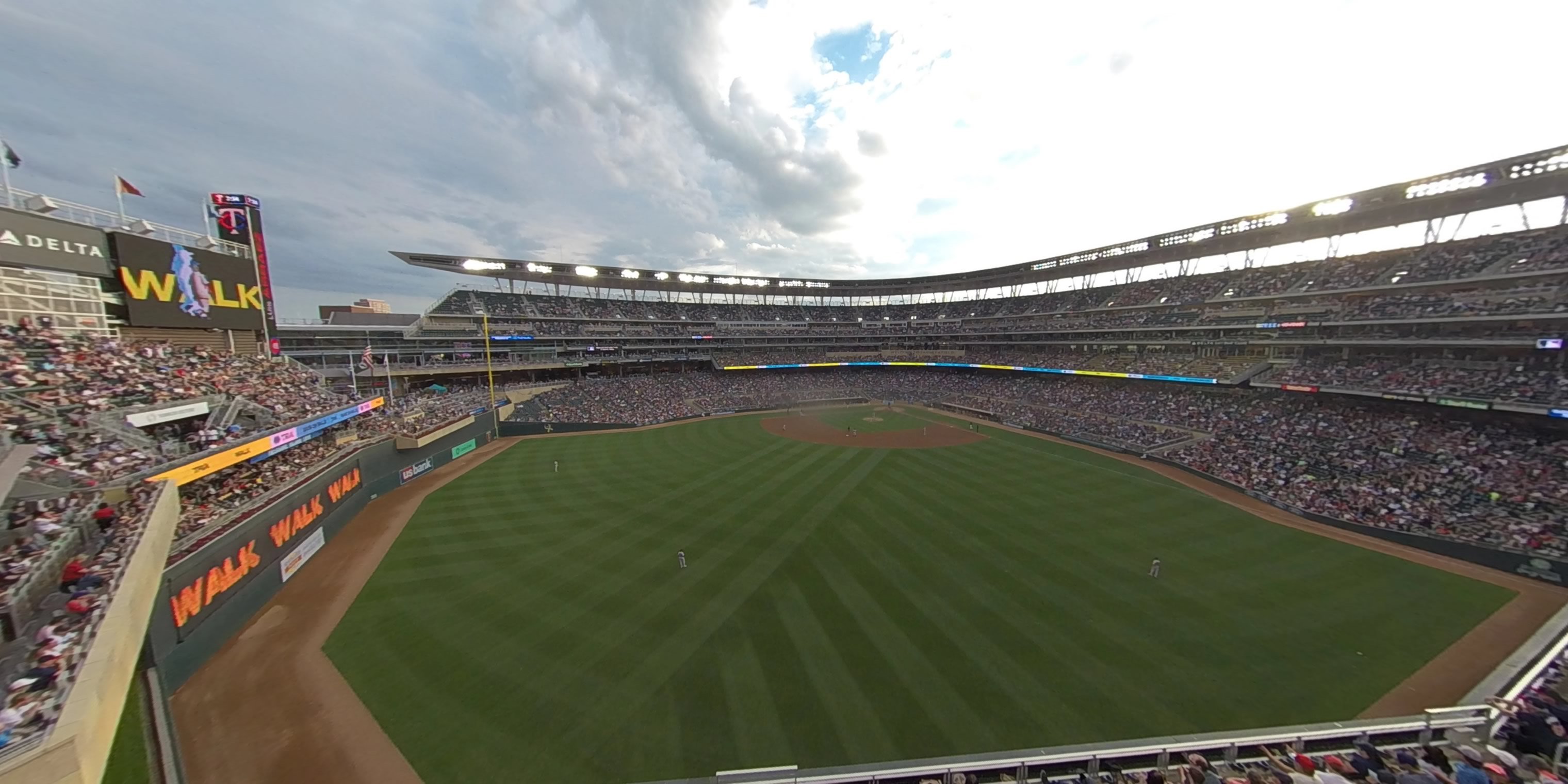 section 333 panoramic seat view  - target field
