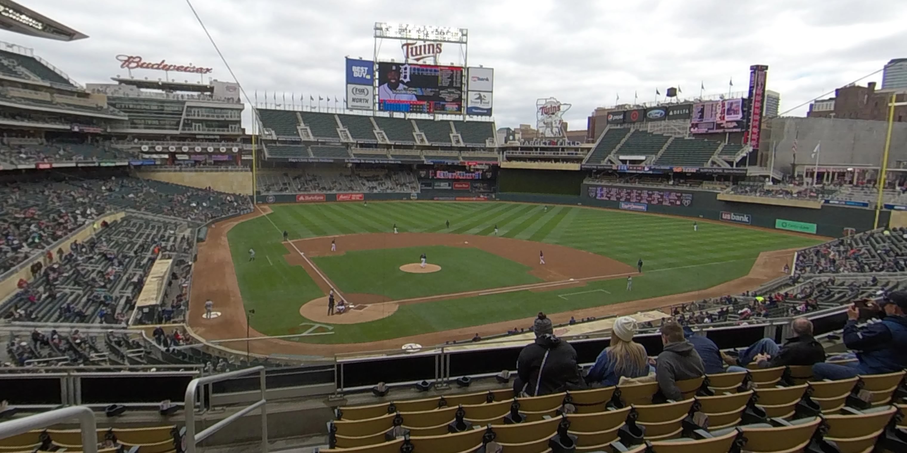 section e panoramic seat view  - target field
