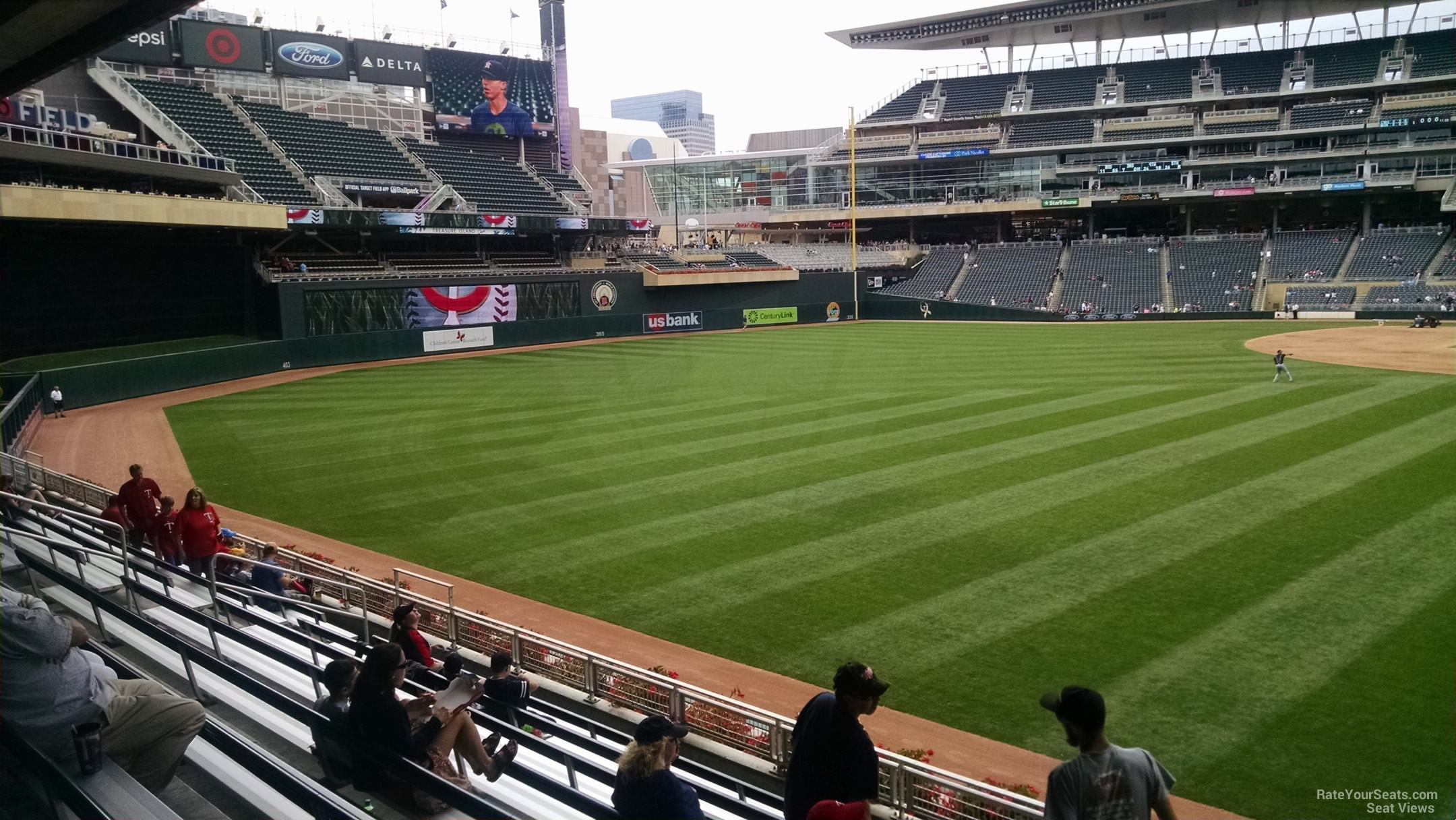 Interactive Target Field Seating Chart