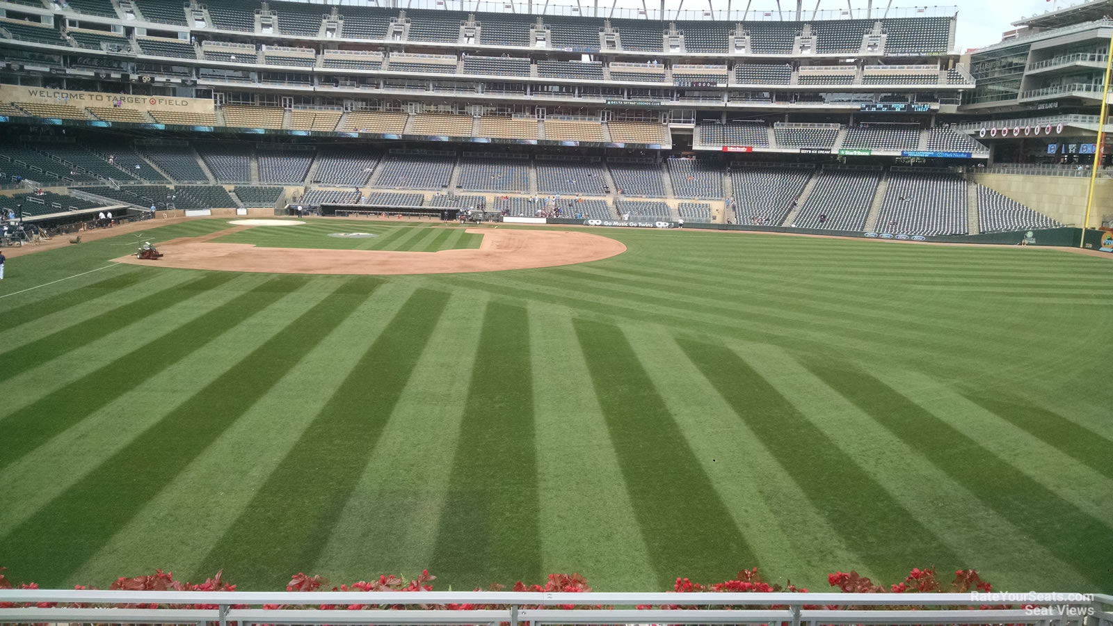 Target Field Section 136 - RateYourSeats.com