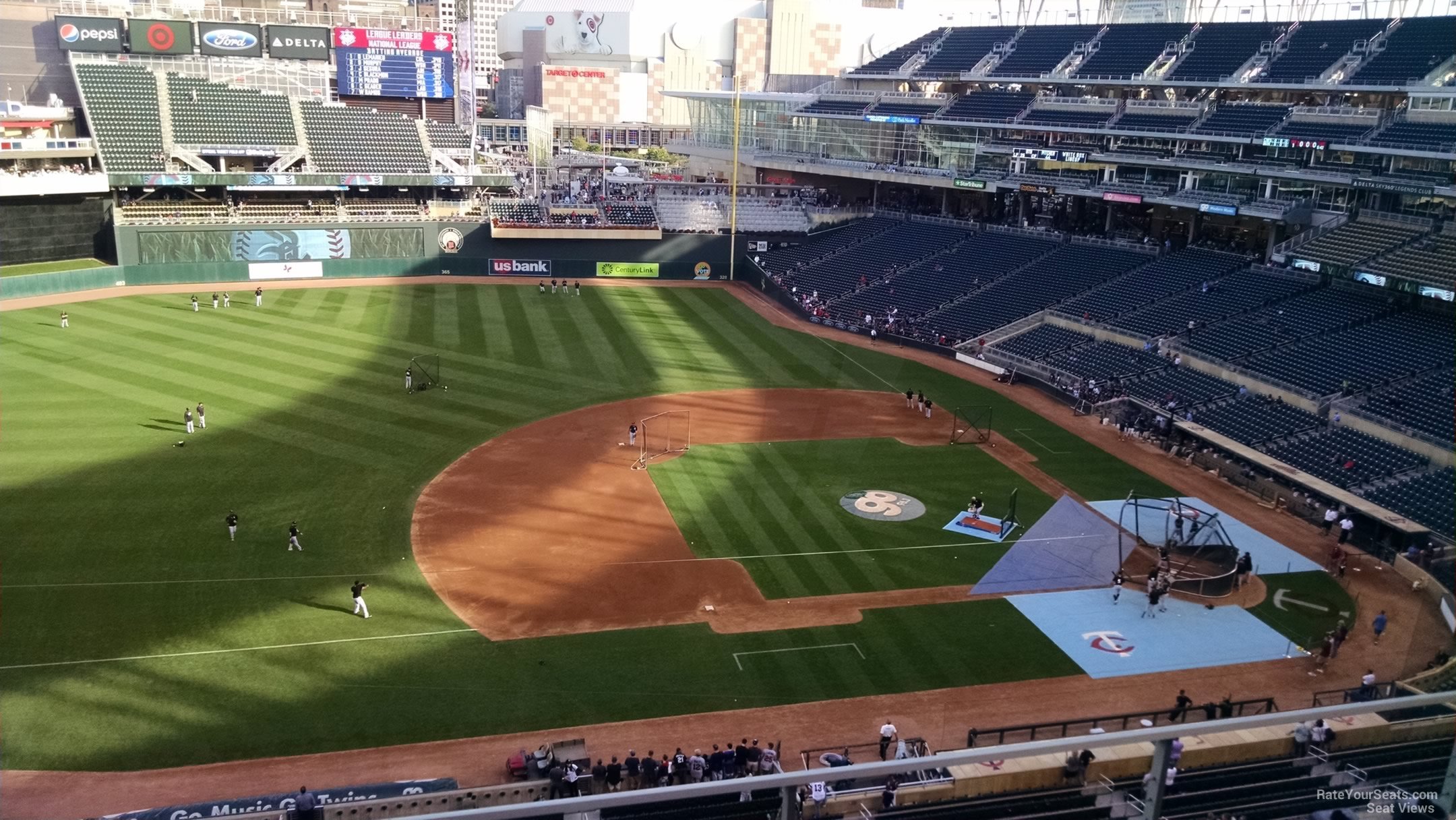 Section 222 at Target Field