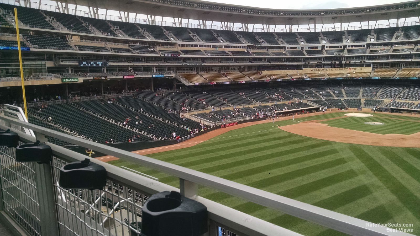 Target Field Seating Chart Twins