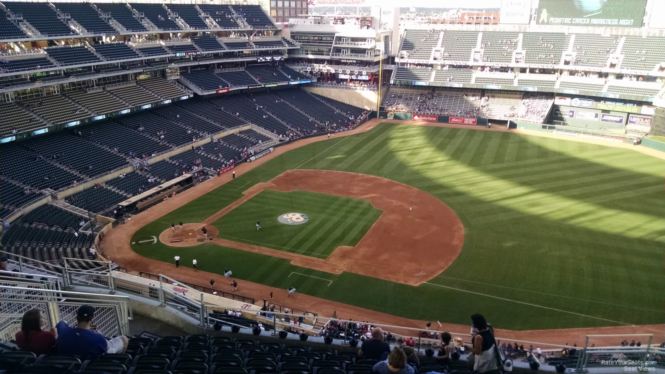 Target Field Section 307 - RateYourSeats.com