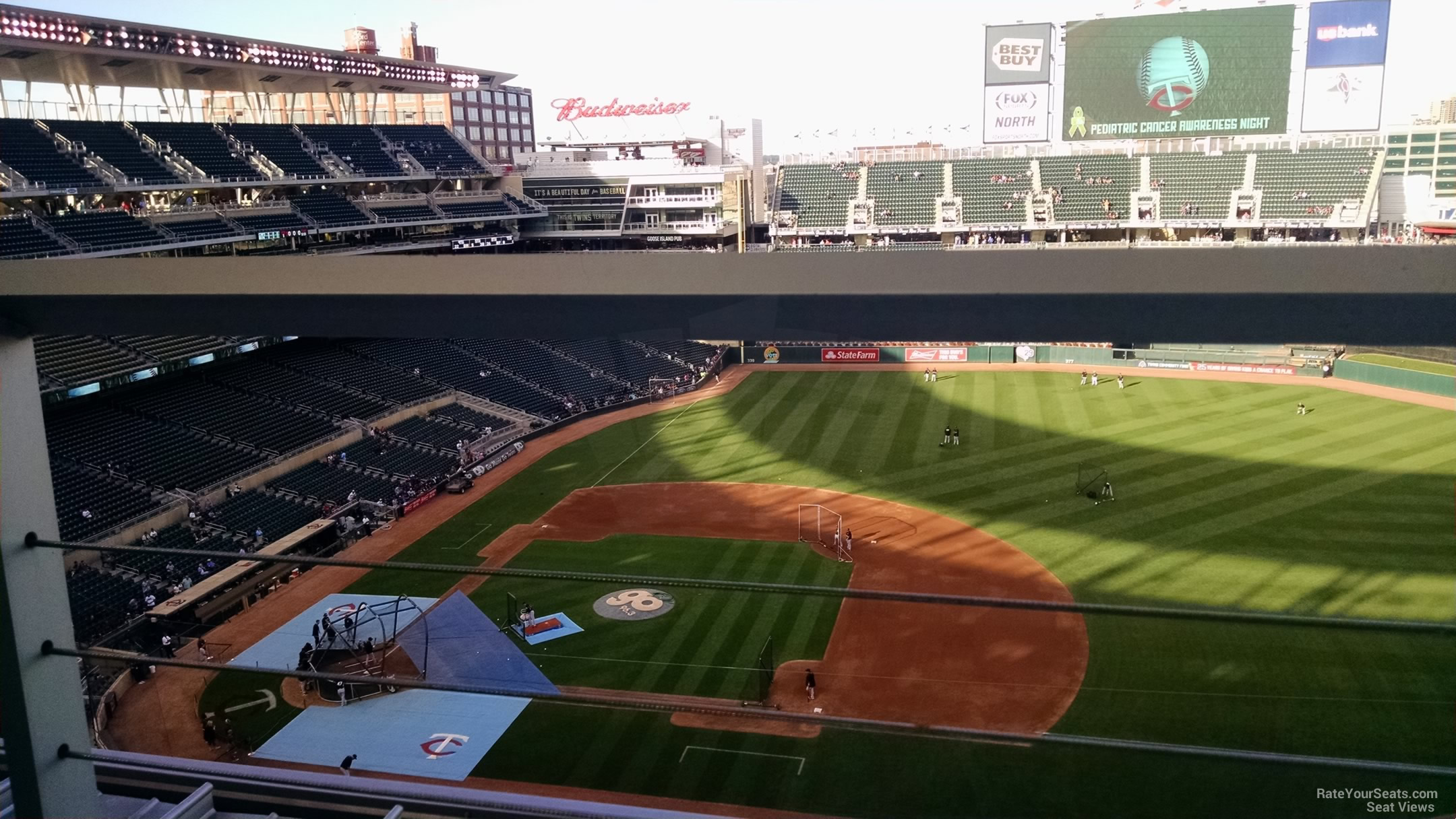 Target Field Seating Chart Shade