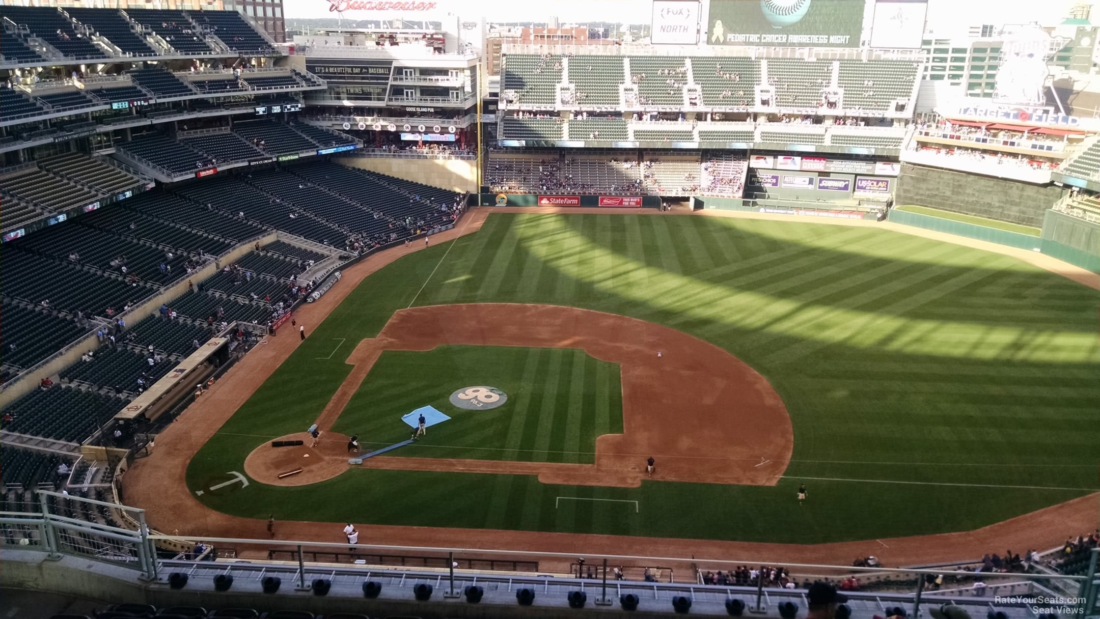 Target Field Section 309 - RateYourSeats.com