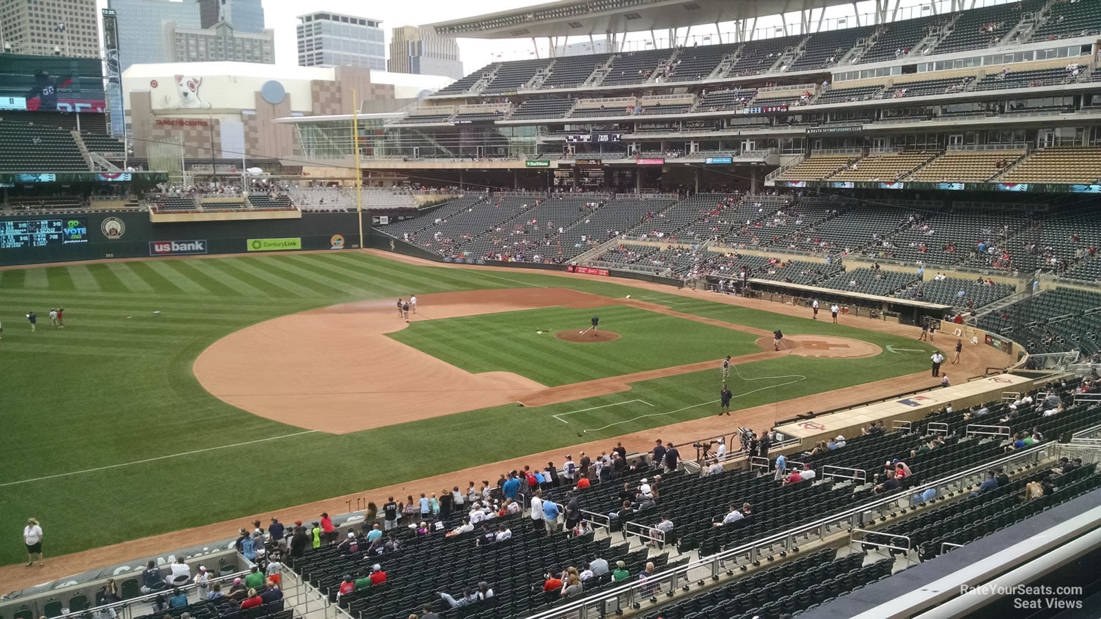 Target Field Rows Layout Section R at Target Field - RateYourSeats.com