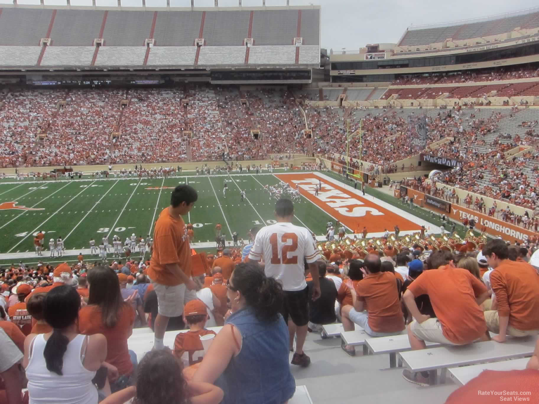 Longhorns Seating Chart