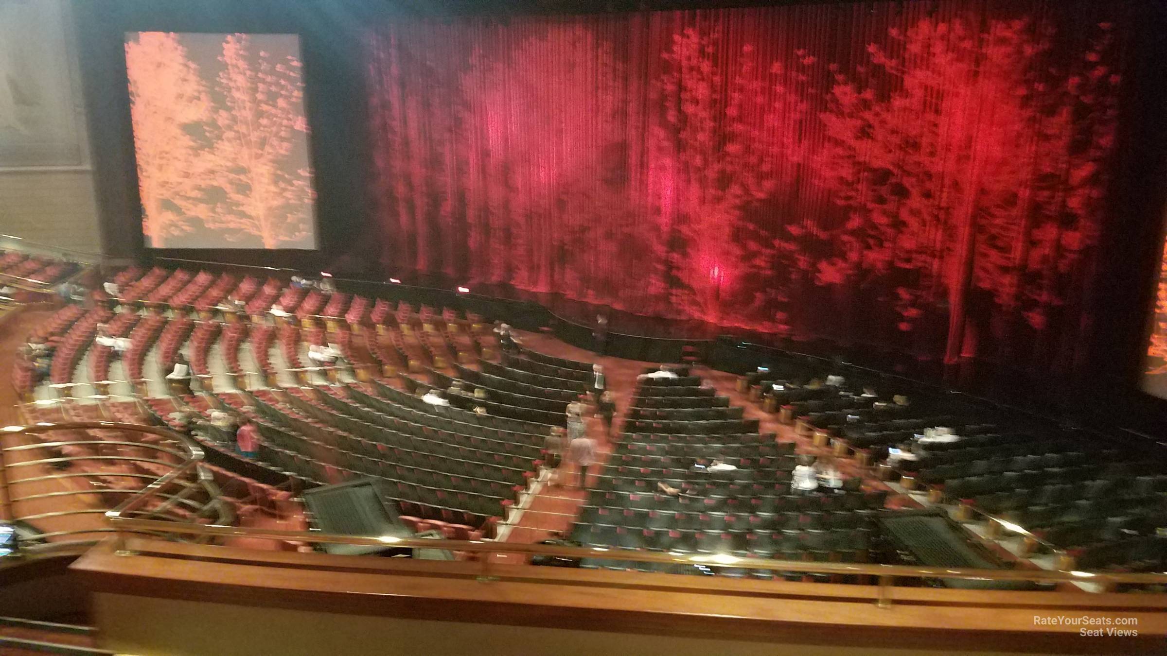 section 302, row c seat view  - the colosseum at caesars palace