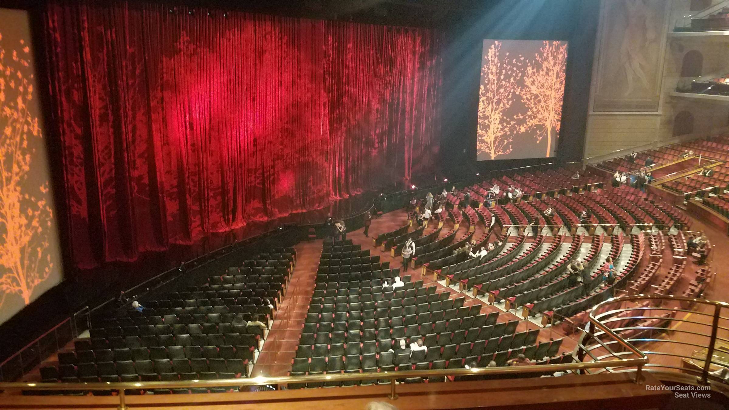 section 307, row c seat view  - the colosseum at caesars palace