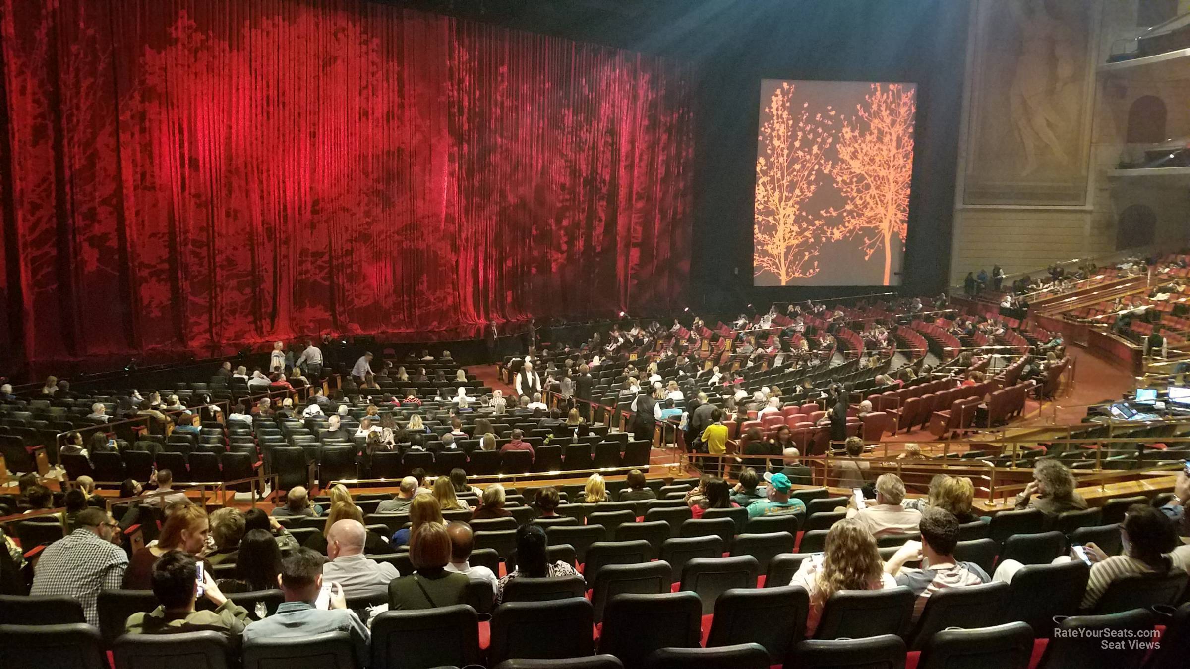 box 205 seat view  - the colosseum at caesars palace