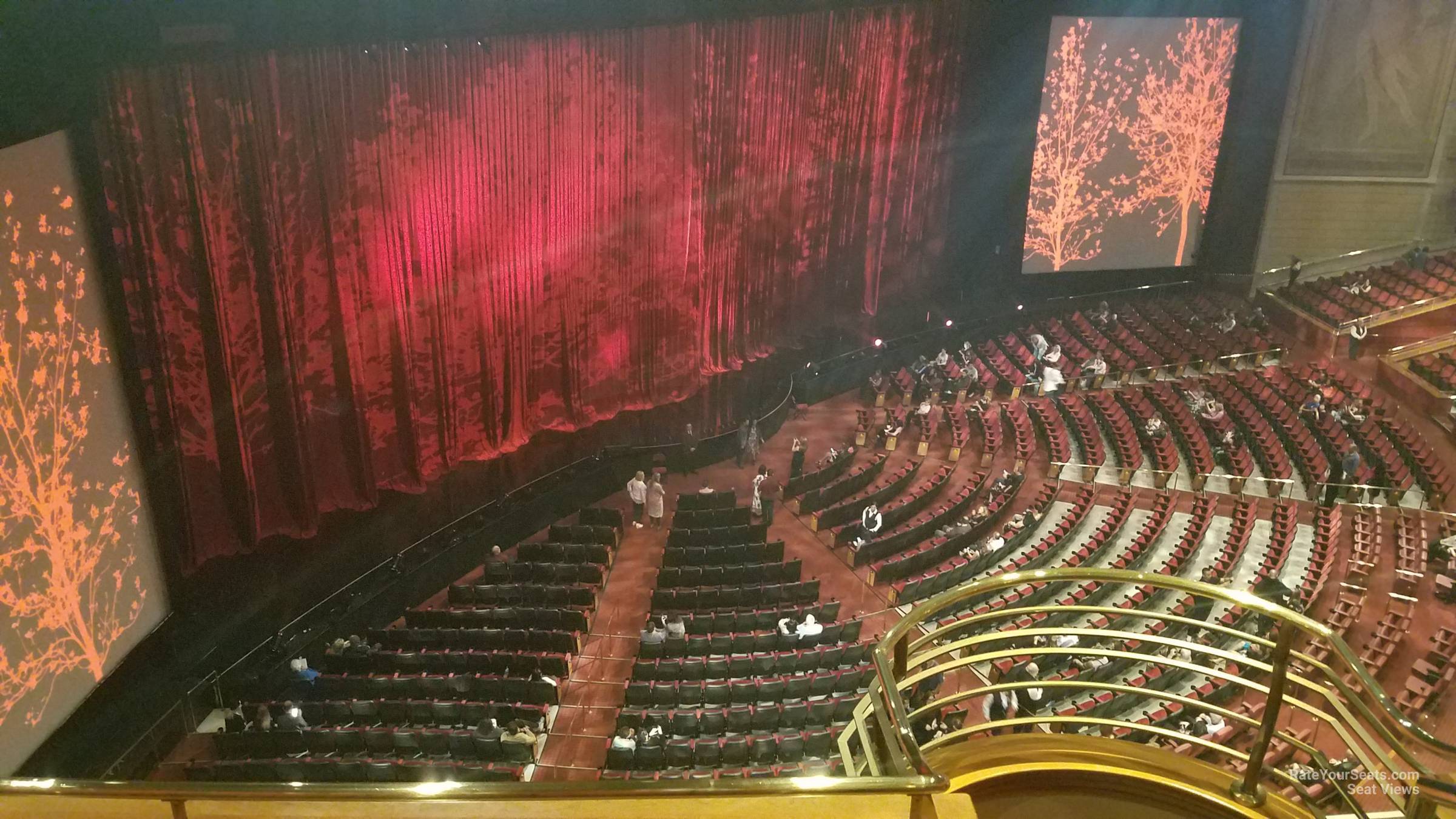 section 407, row c seat view  - the colosseum at caesars palace
