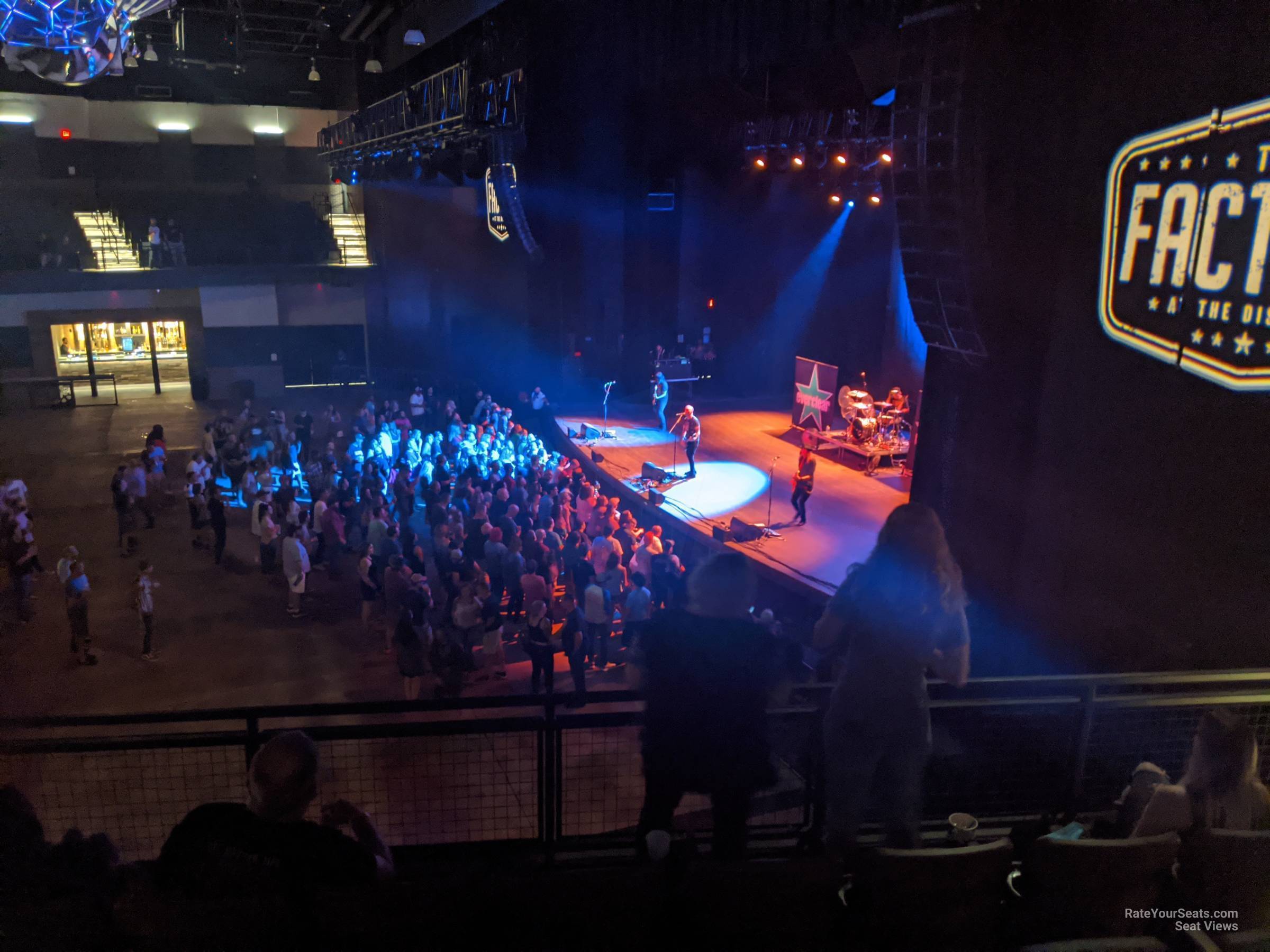 section 201, row d seat view  - the factory - stl