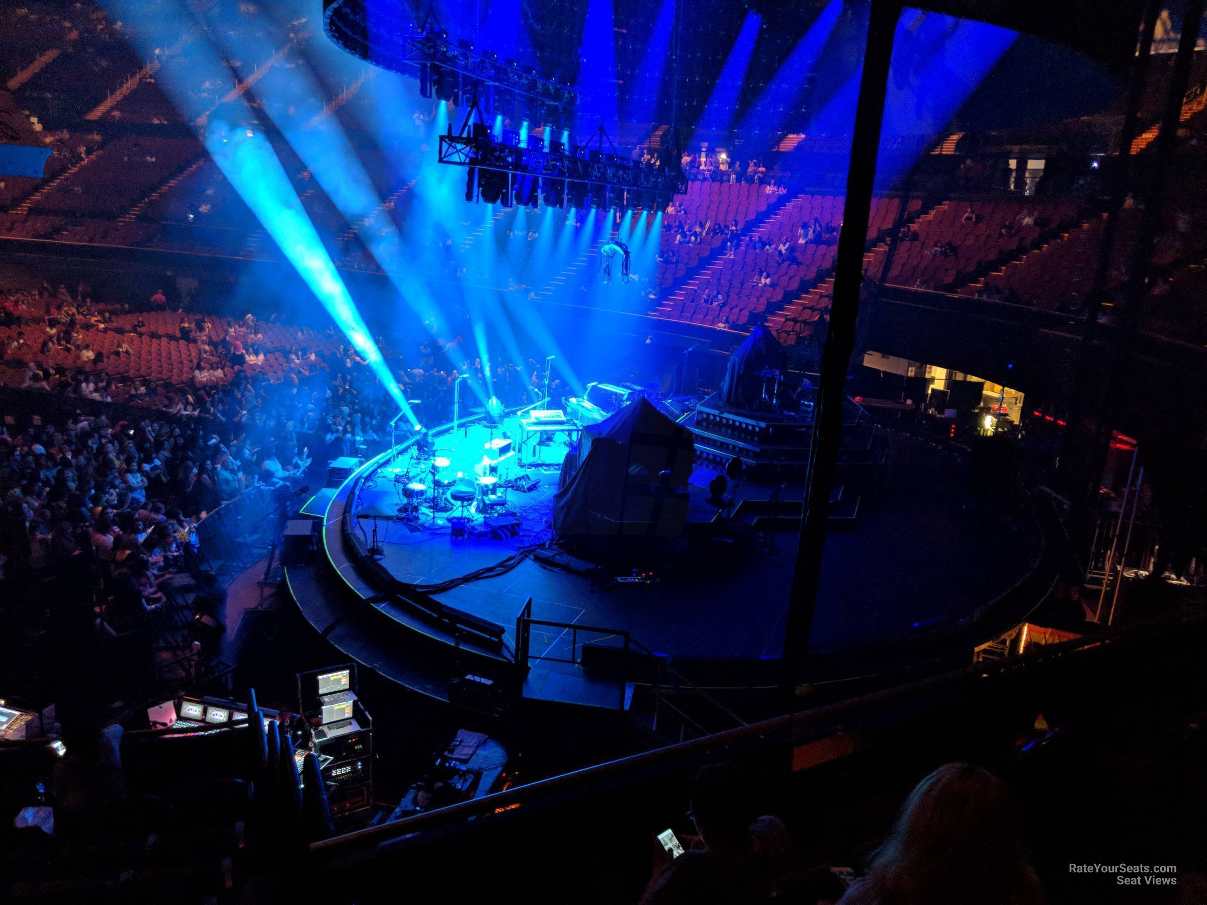 section 115, row 9 seat view  - kia forum