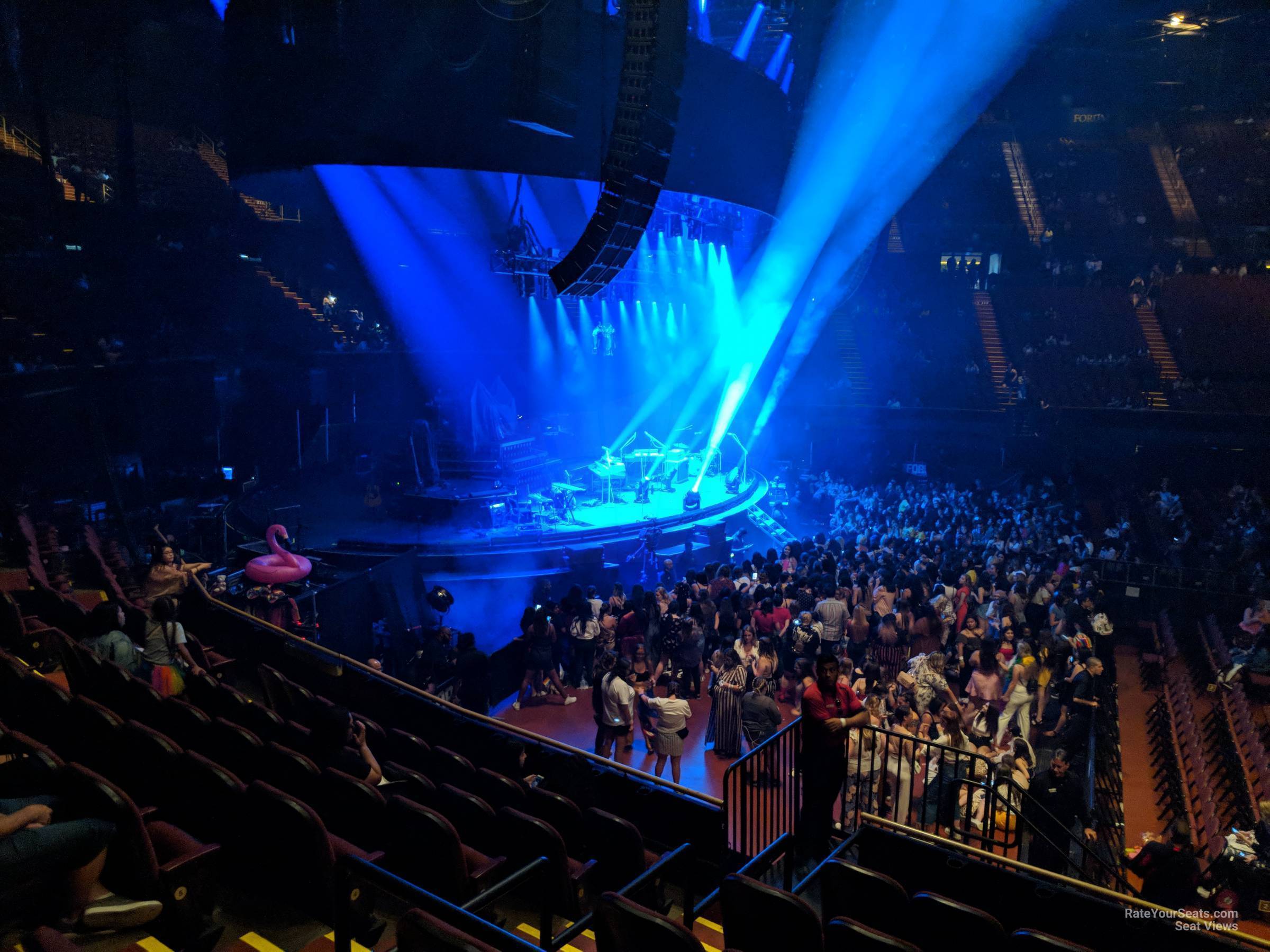 section 125, row 9 seat view  - kia forum