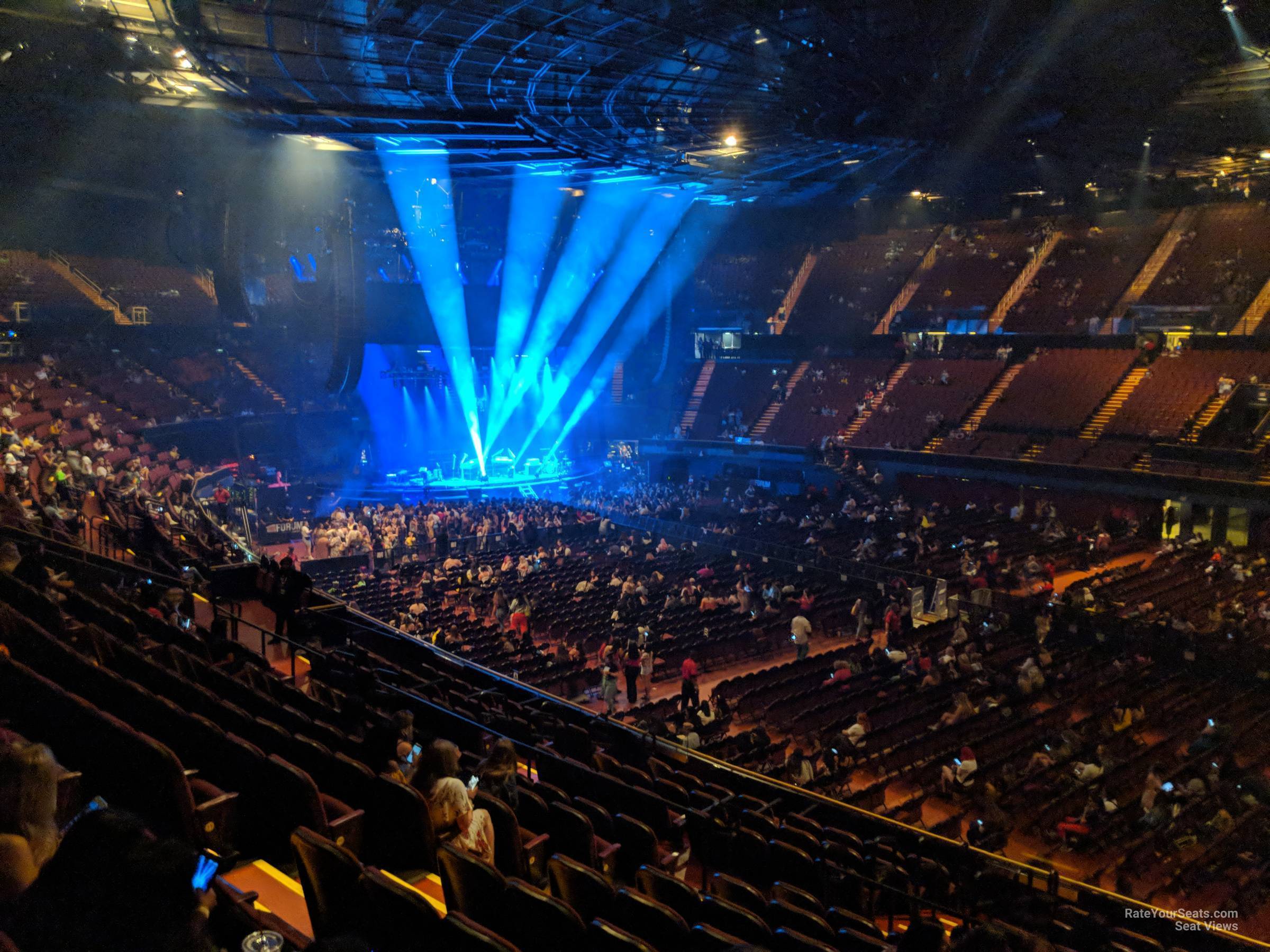 Inglewood Forum Seating Chart View