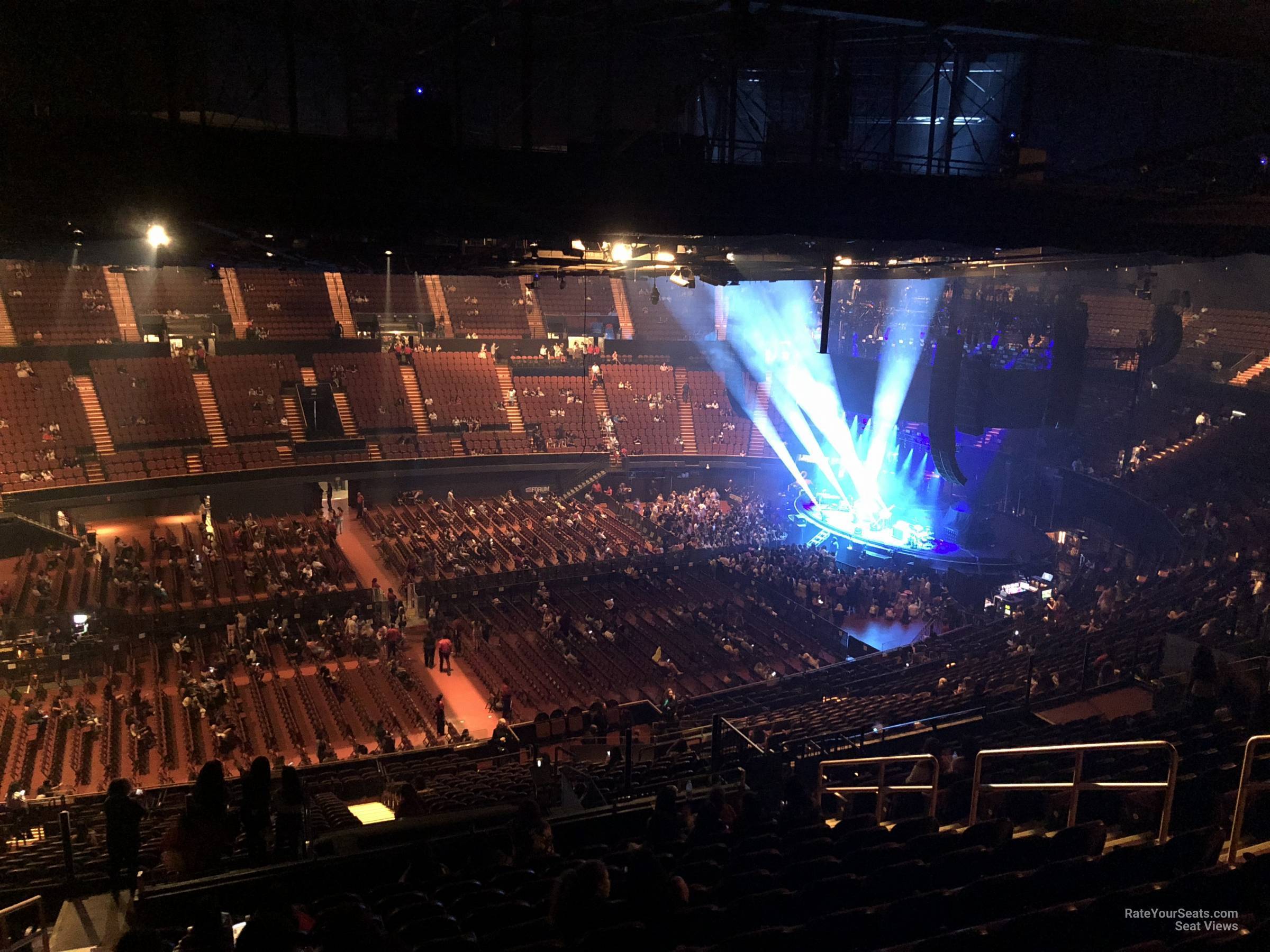 The Forum Inglewood Seating Chart View