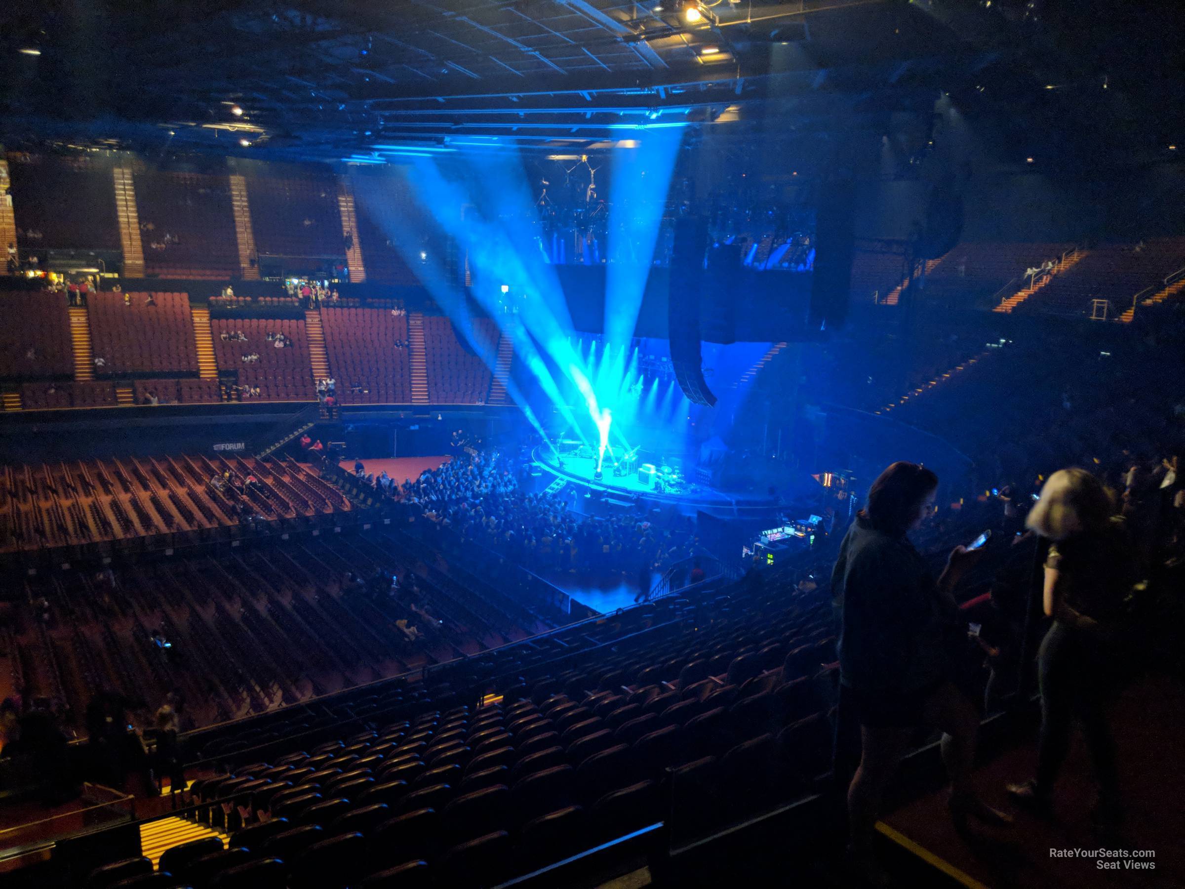 section 209, row 5 seat view  - kia forum