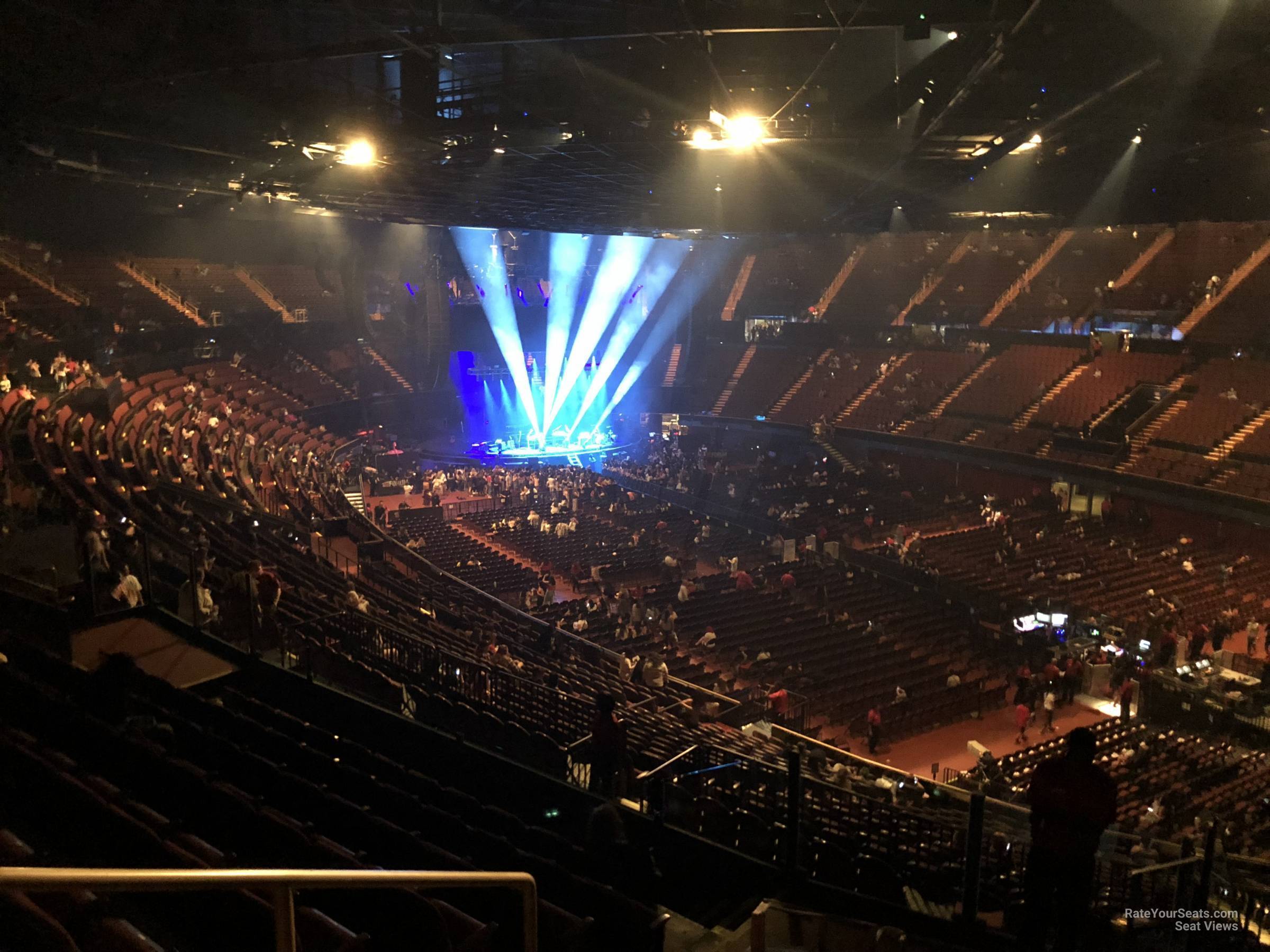 section 232, row 10 seat view  - kia forum