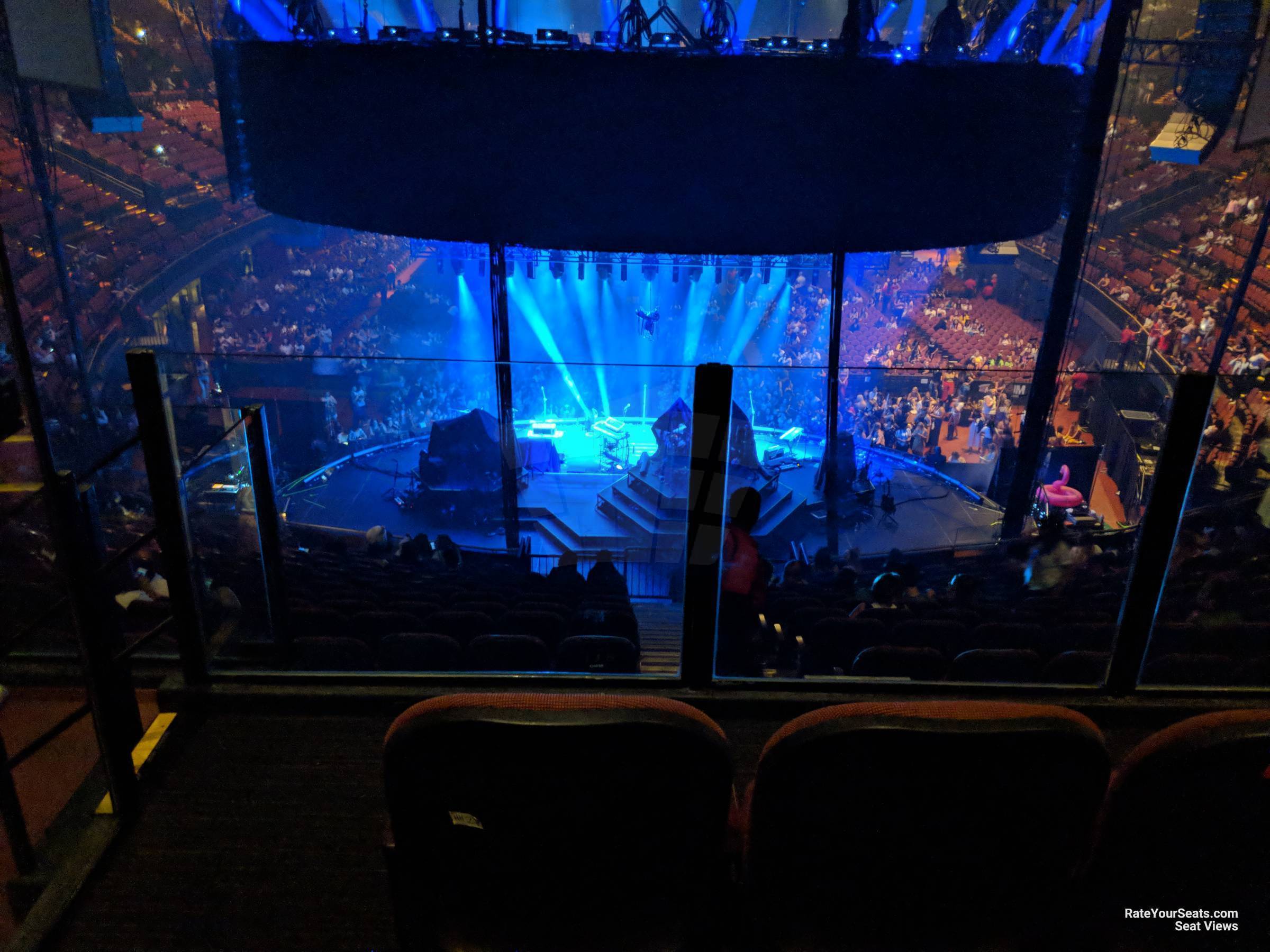 box 218 seat view  - kia forum