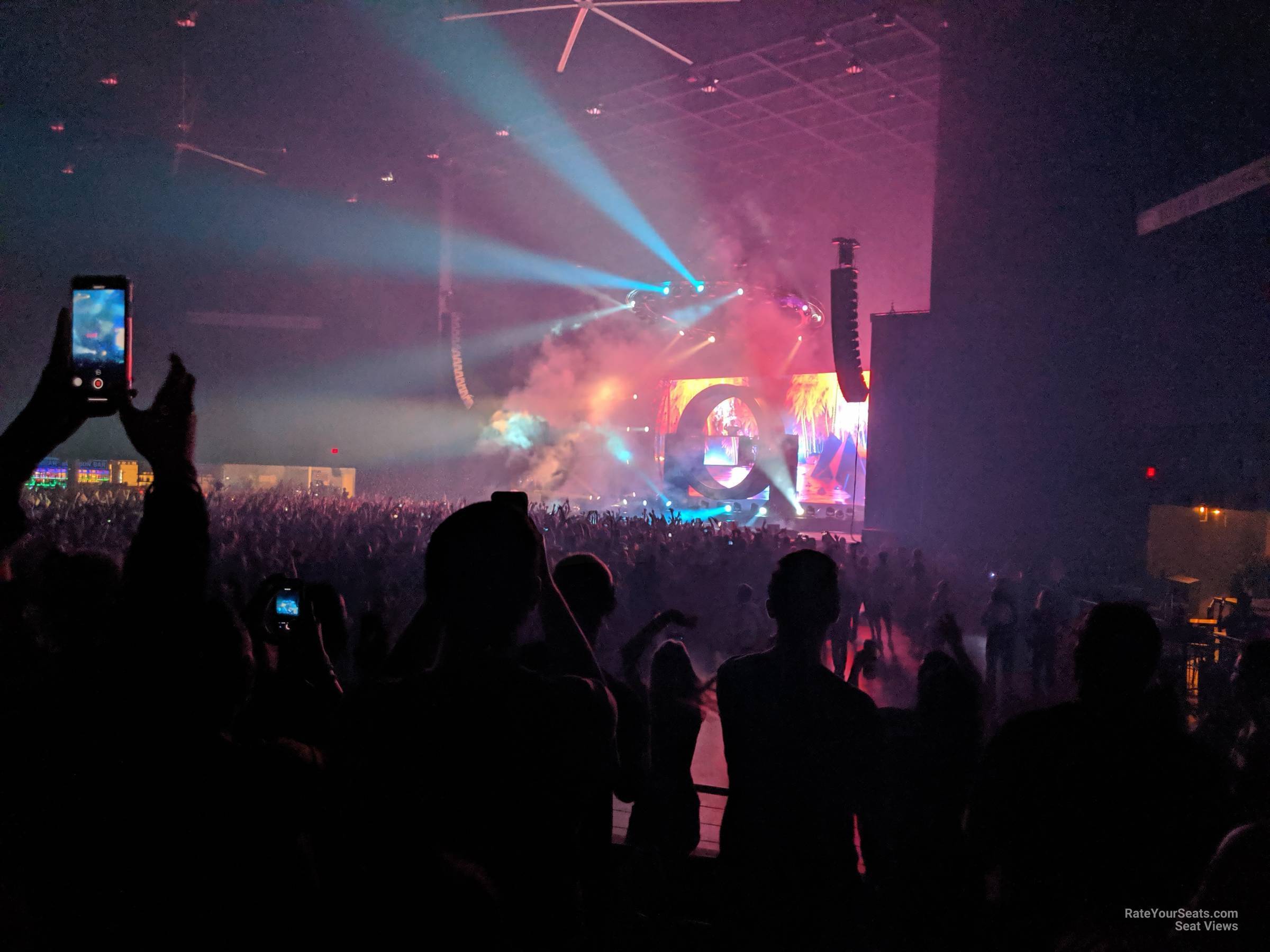 view from Section 200 