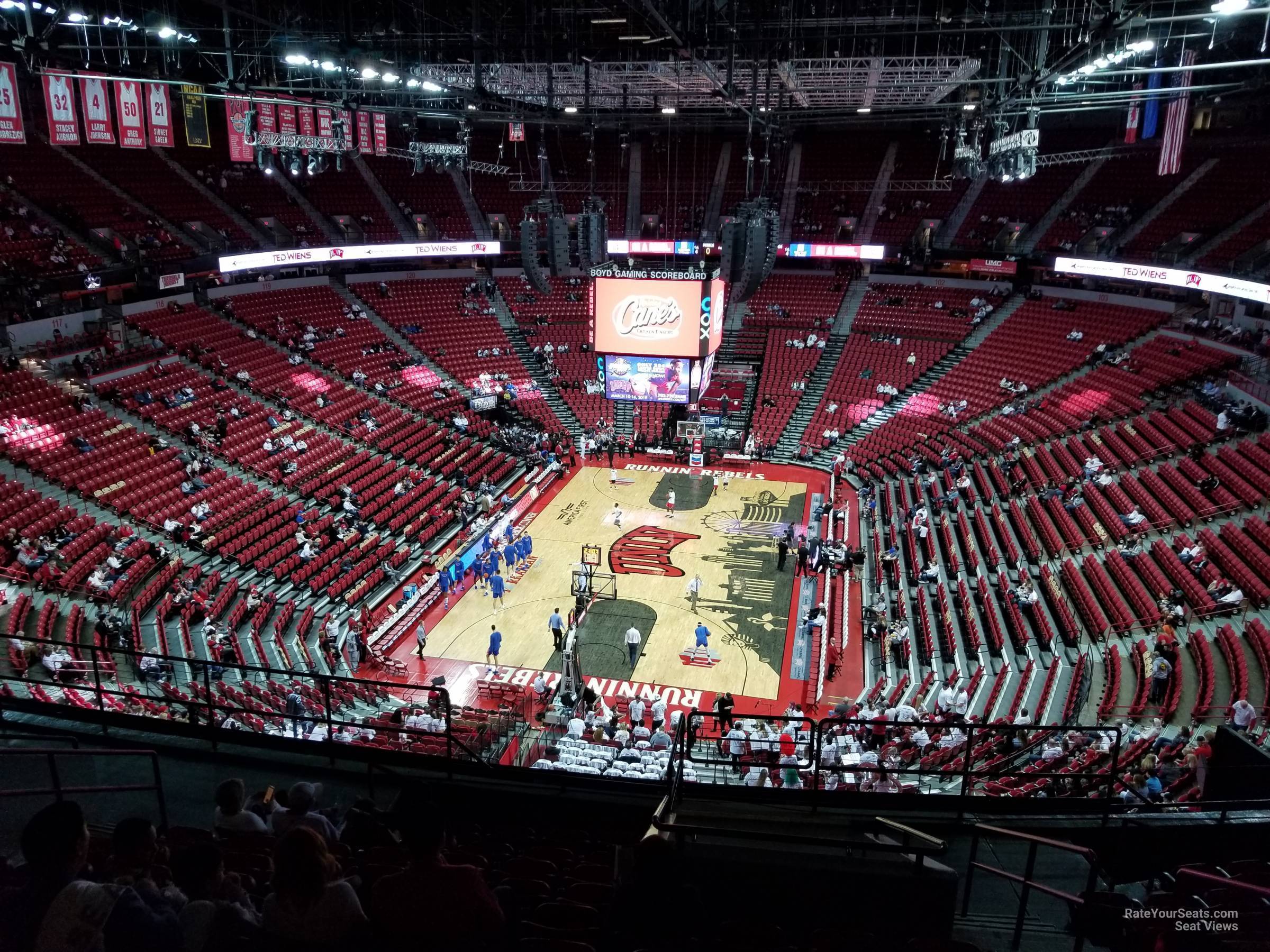 Thomas And Mack Parking Map