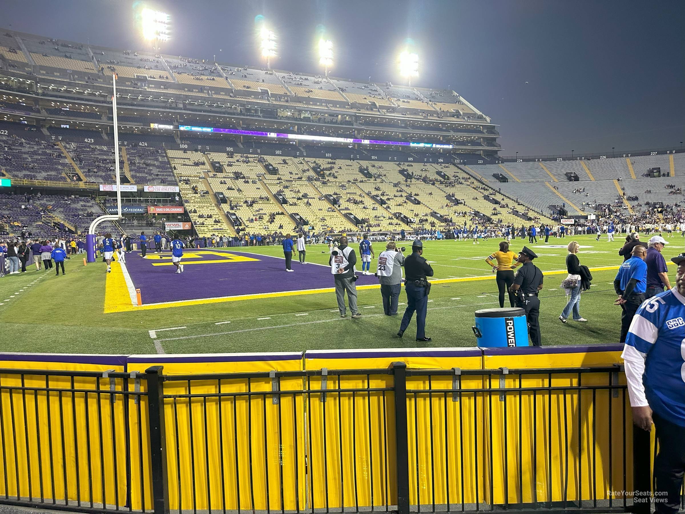 south box 41, row 2 seat view  - tiger stadium