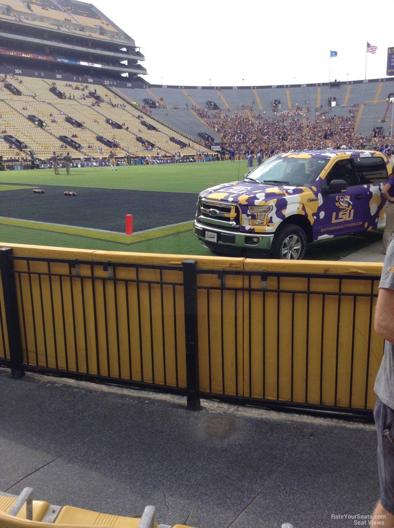 tiger stadium south box 42 rateyourseats com lsu tiger seating chart
