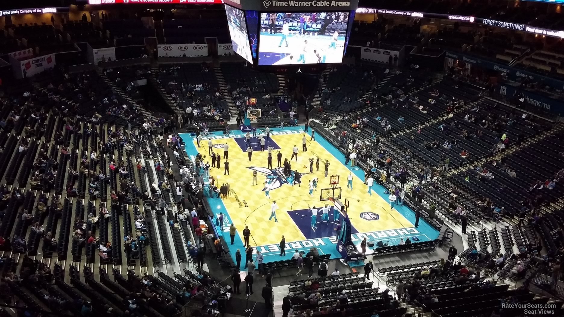 section 201 seat view  for basketball - spectrum center