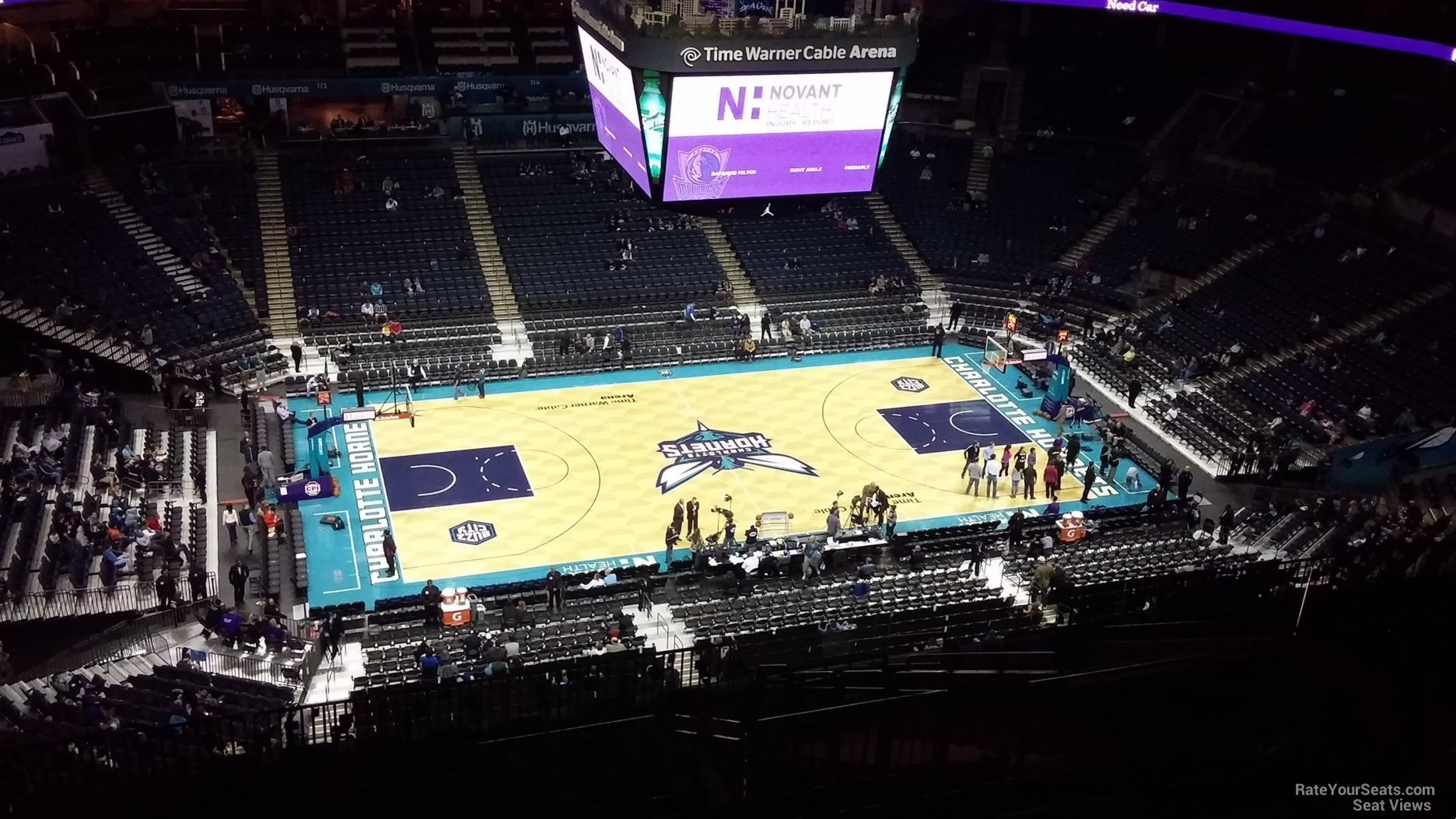 section 210 seat view  for basketball - spectrum center