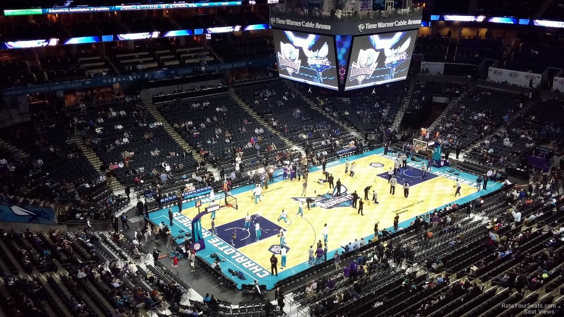 section 229, row f seat view  for basketball - spectrum center